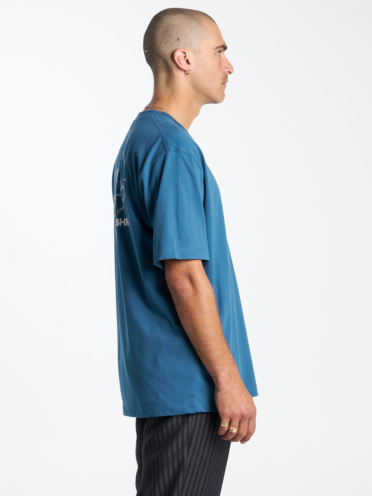 Cherub Tee - Moroccan Blue