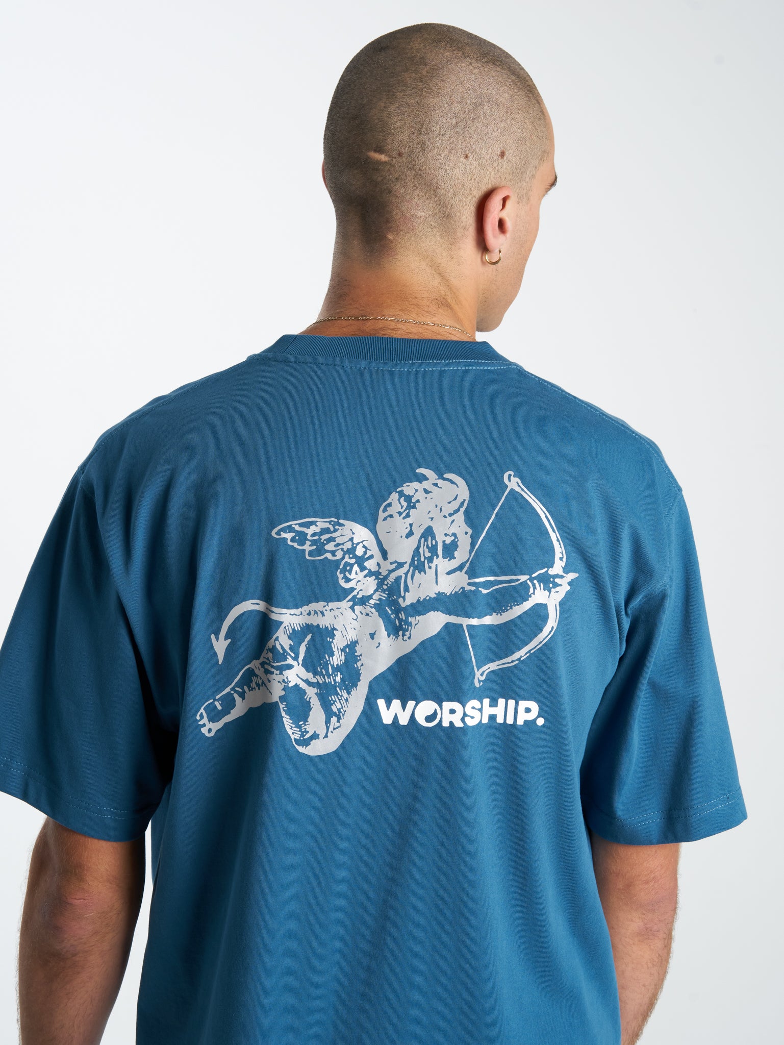 Cherub Tee - Moroccan Blue