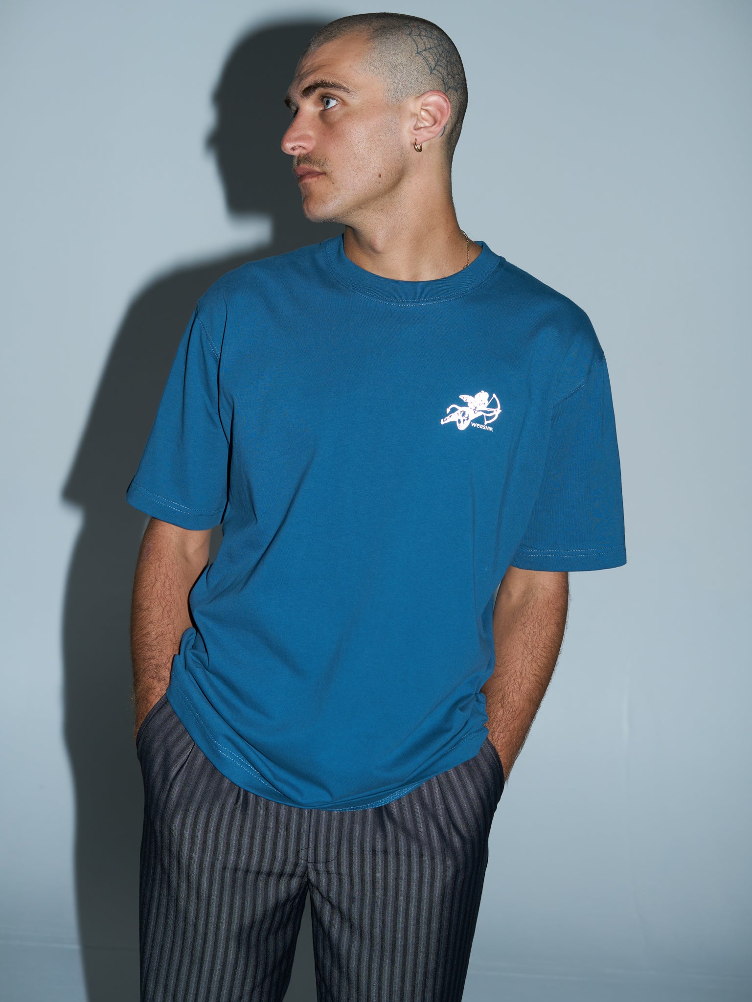 Cherub Tee - Moroccan Blue