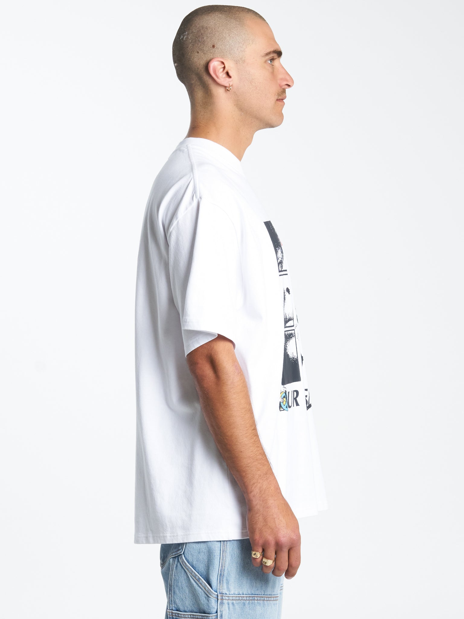 Friends Oversize Tee - White