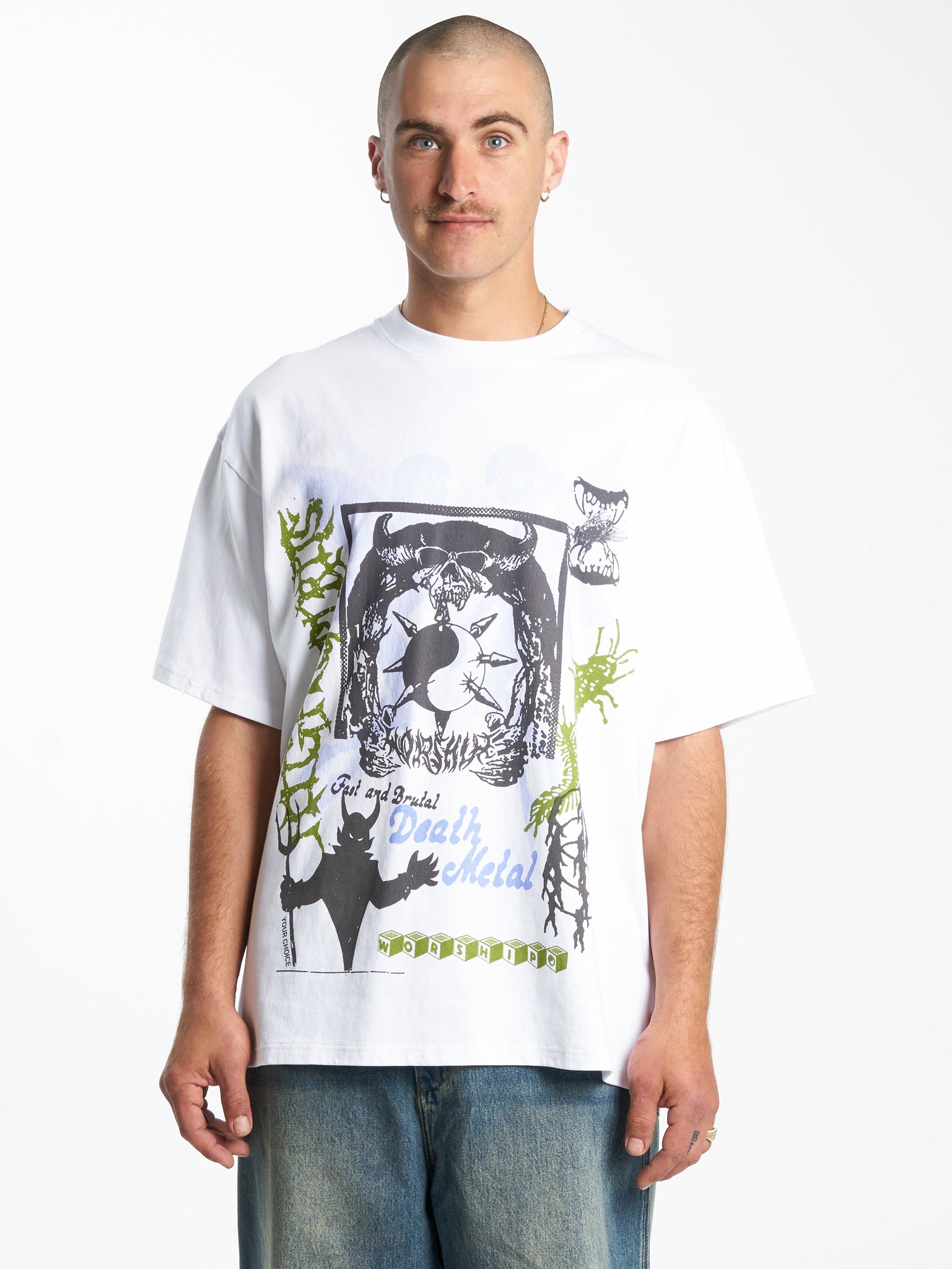 Everything Oversize Tee - White