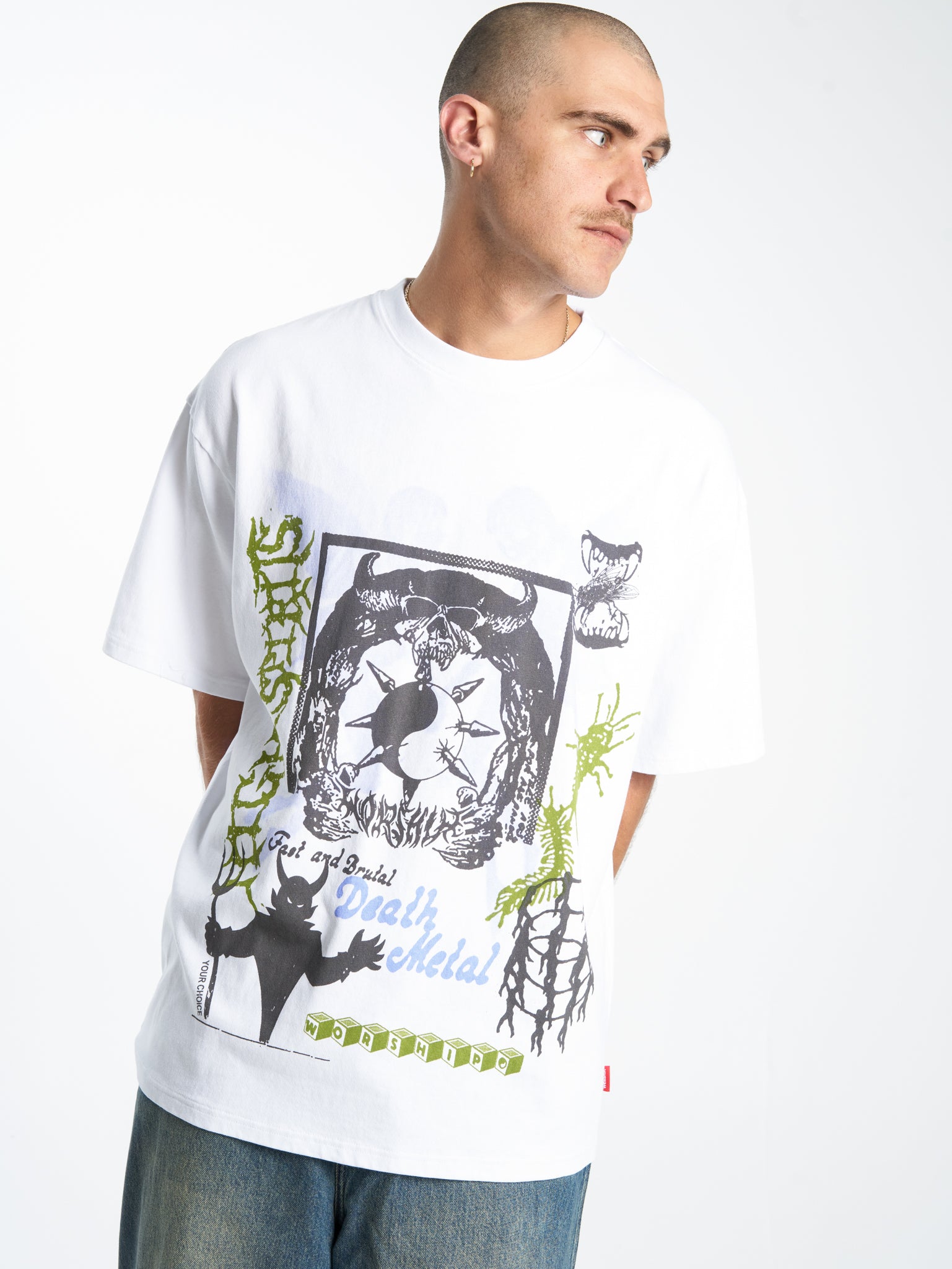 Everything Oversize Tee - White