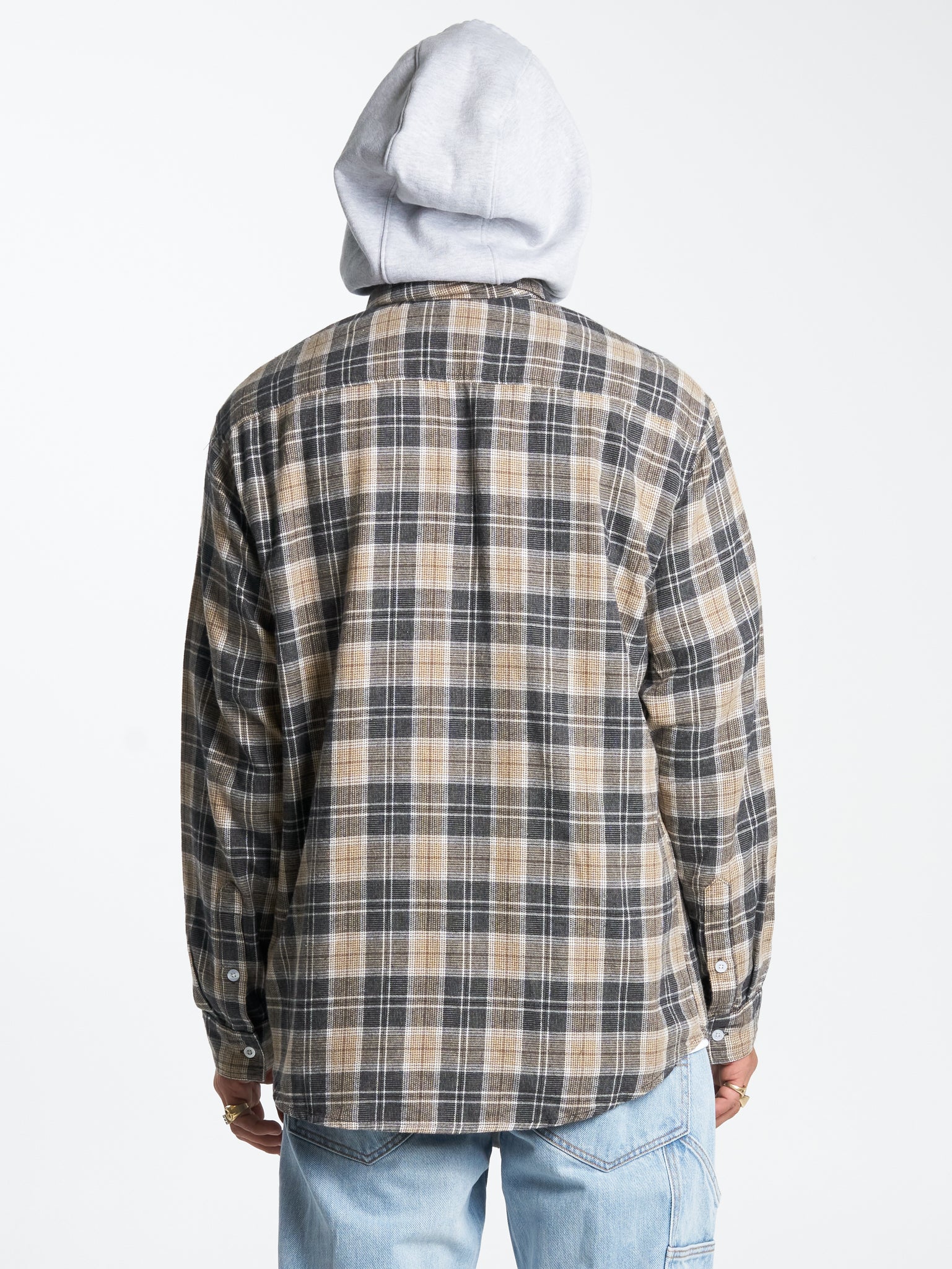 Dust Long Sleeve Flannel - Persian Violet