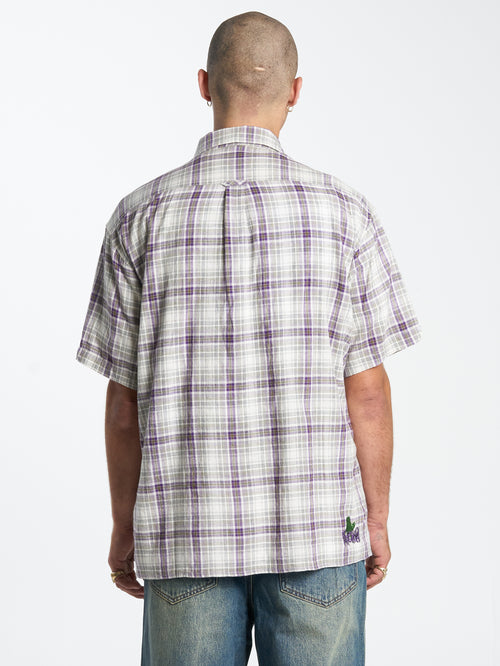 Amphibious Short Sleeve Shirt - Purple