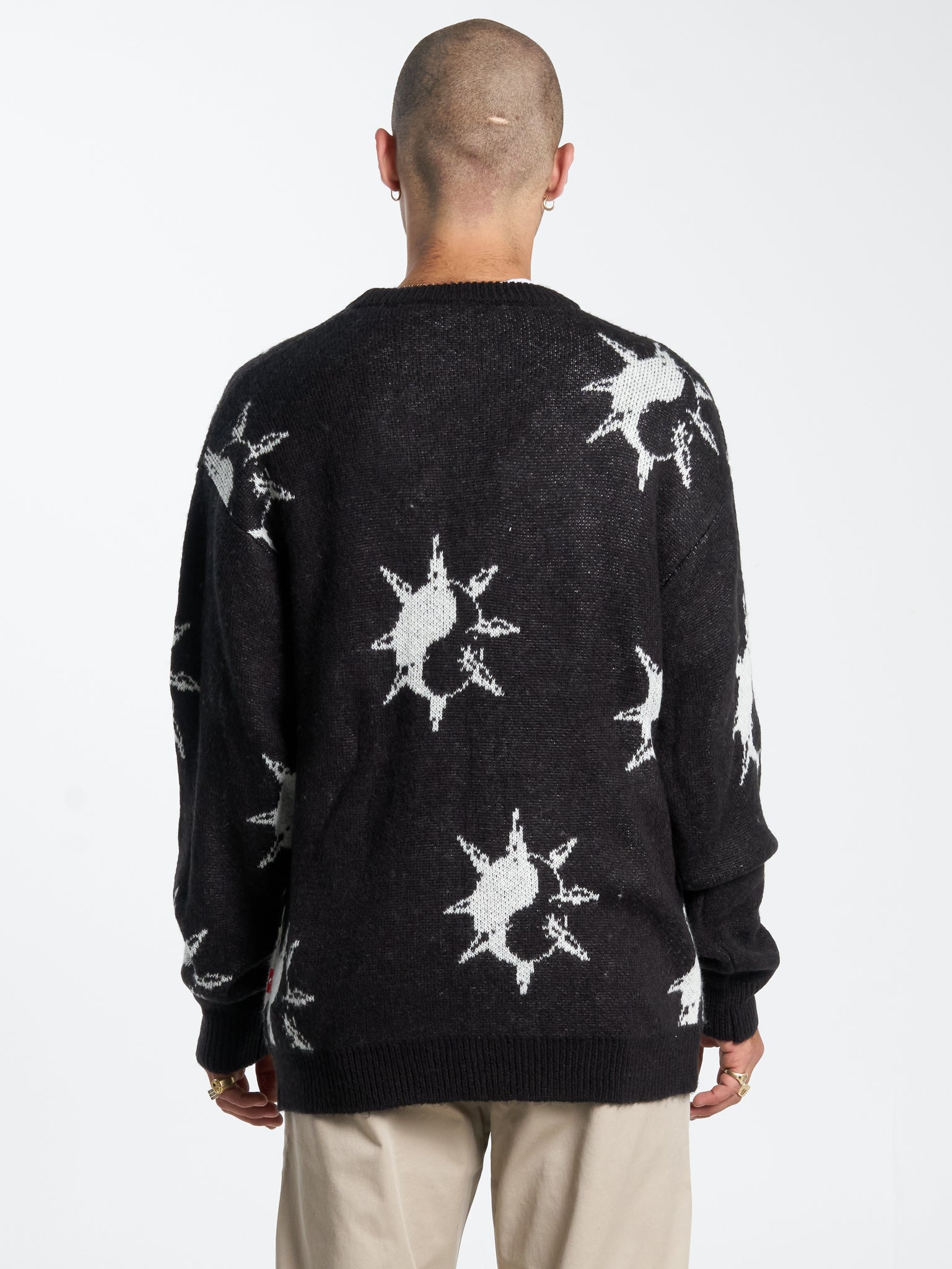 Destino Knitted Crew - Black