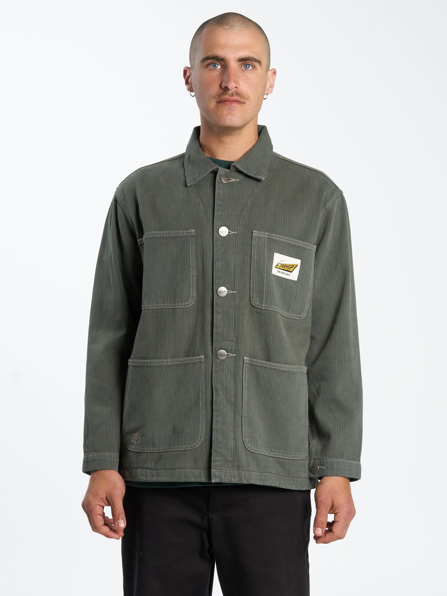 Sawn Off Carpenter Jacket - Pine Needle