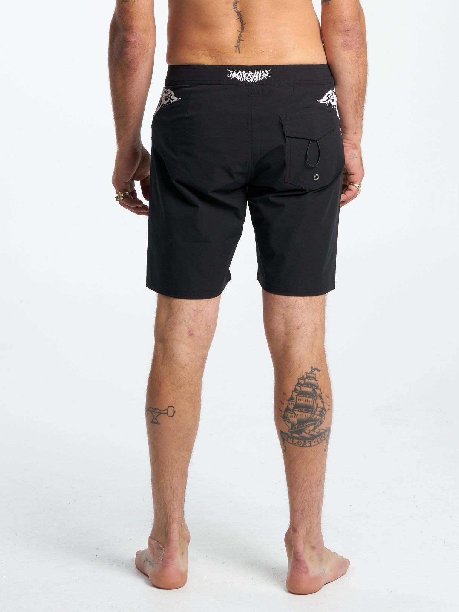 Ceremonial Boardshort - Black