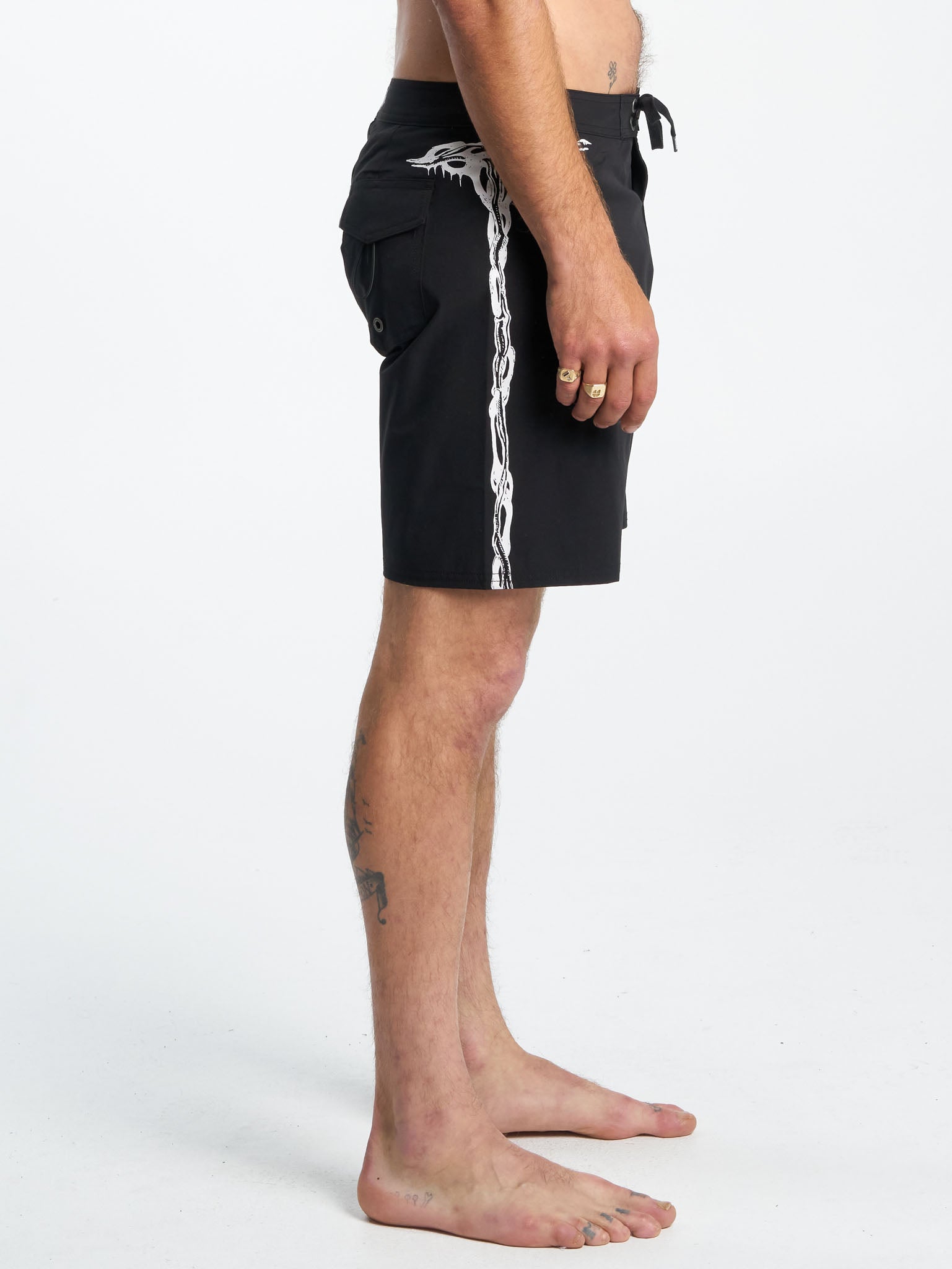 Ceremonial Boardshort - Black