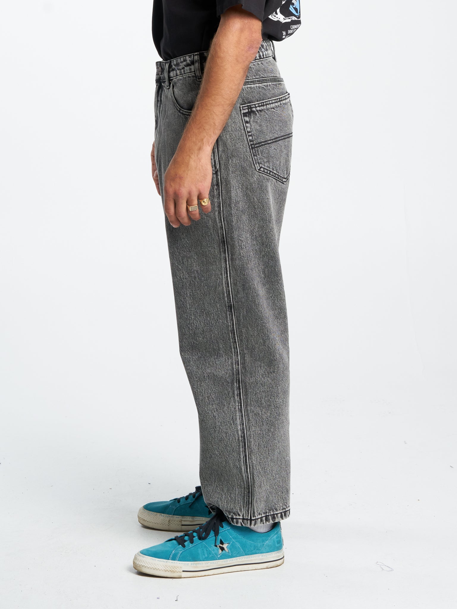 Ceremonial Big Lounger Jean - Ash Cloud Grey