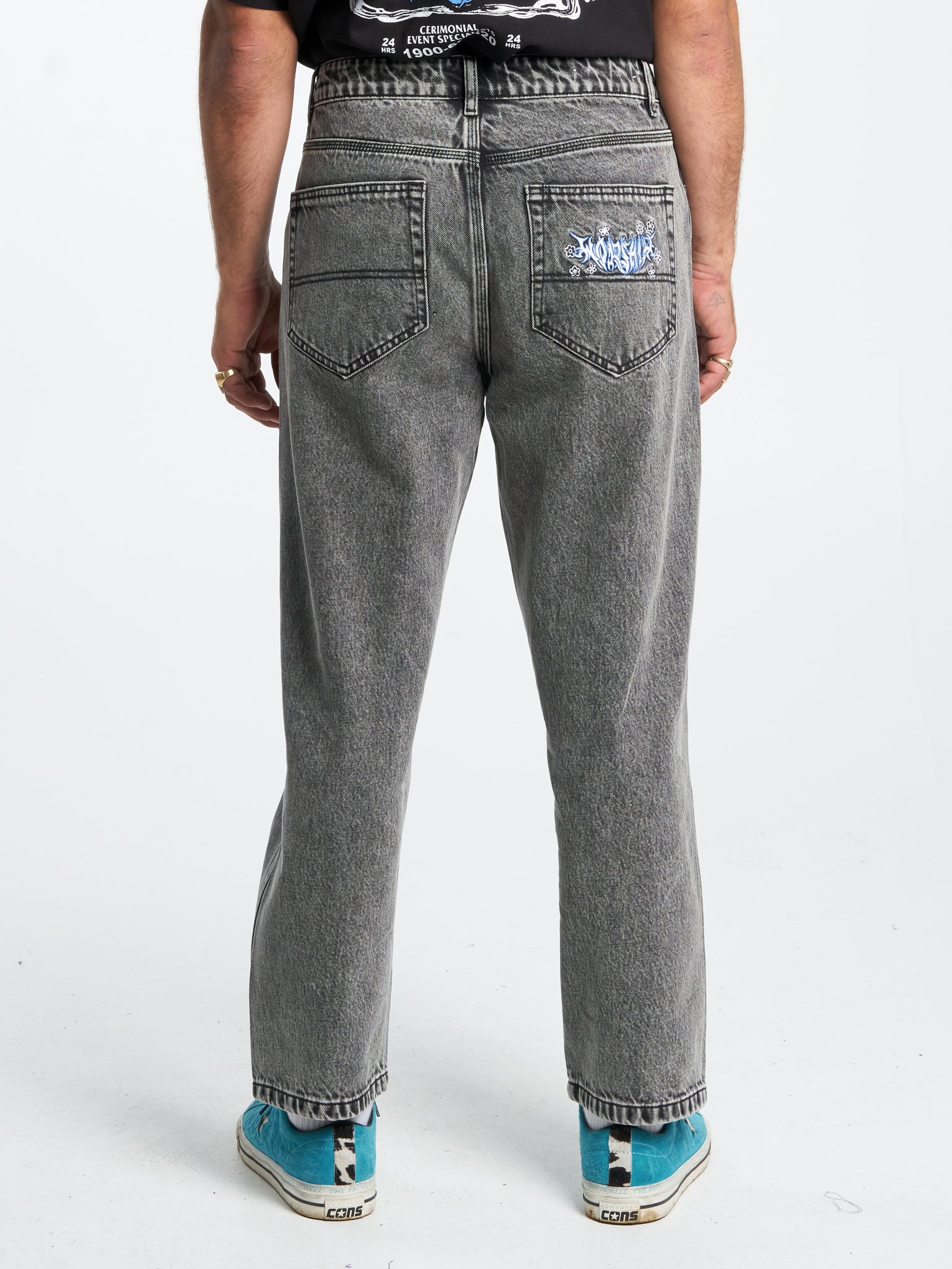 Ceremonial Big Lounger Jean - Ash Cloud Grey