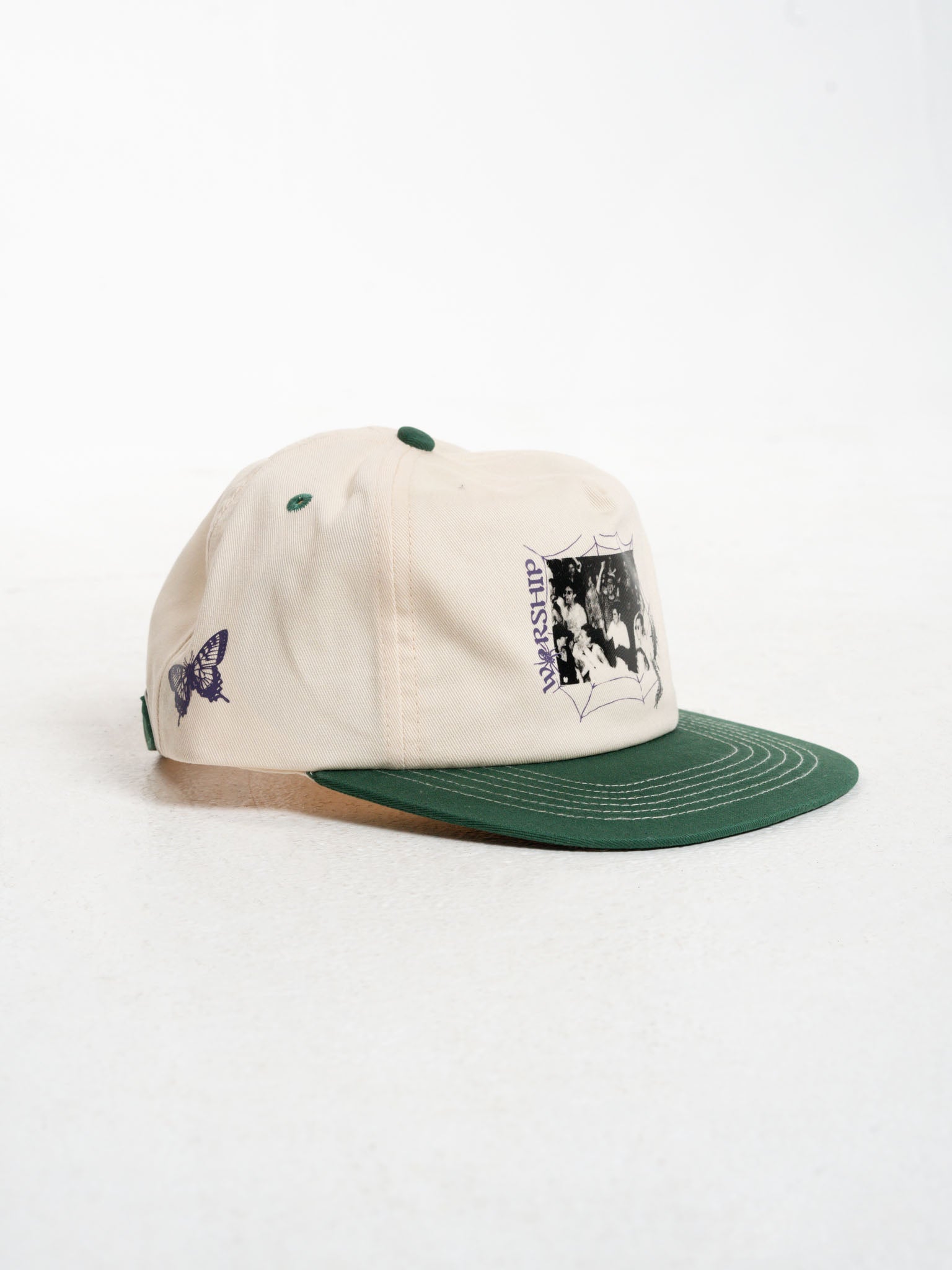 Creatures Five Panel Hat  - White