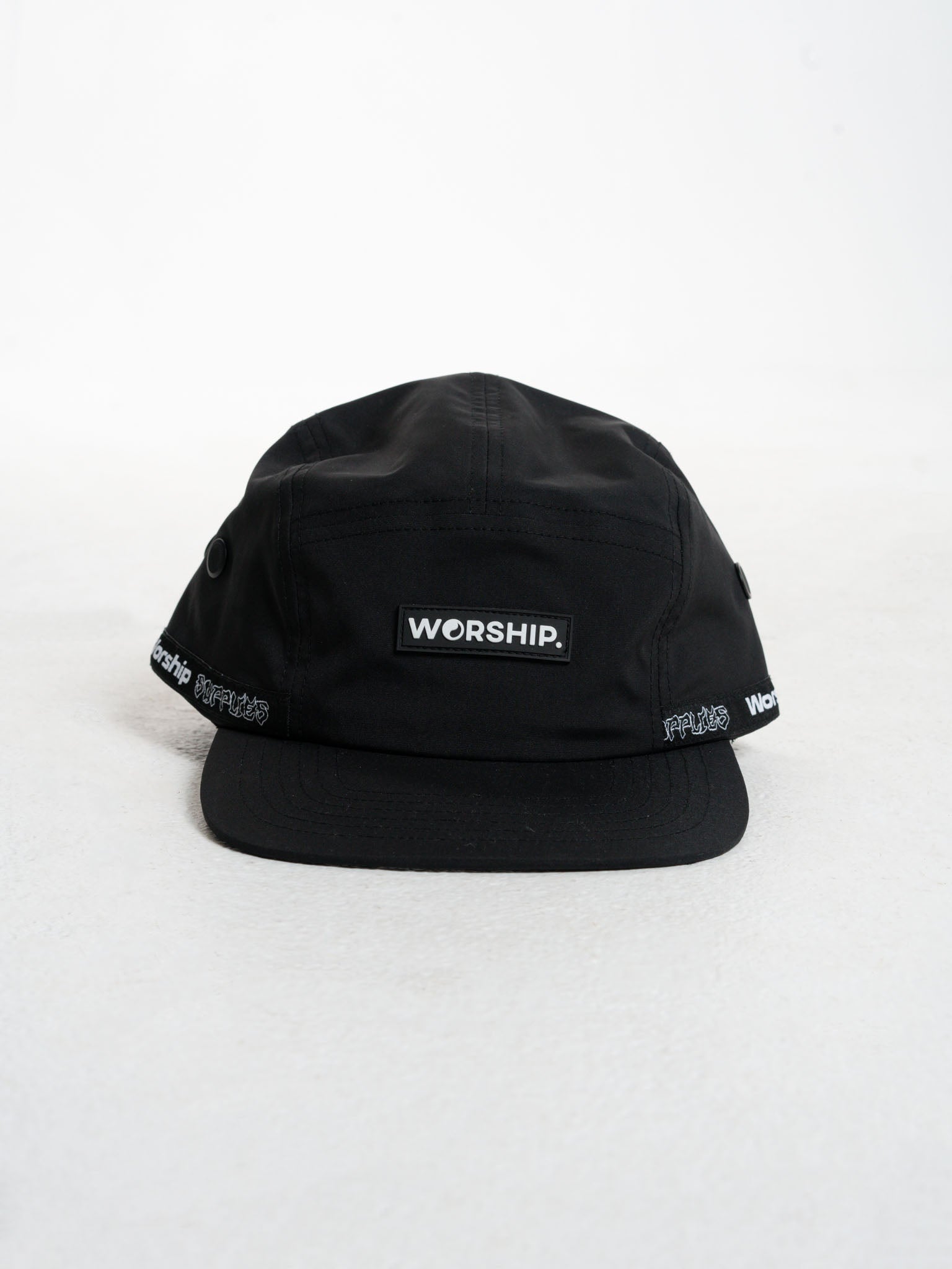 Win Win Nylon Camp Cap - Black