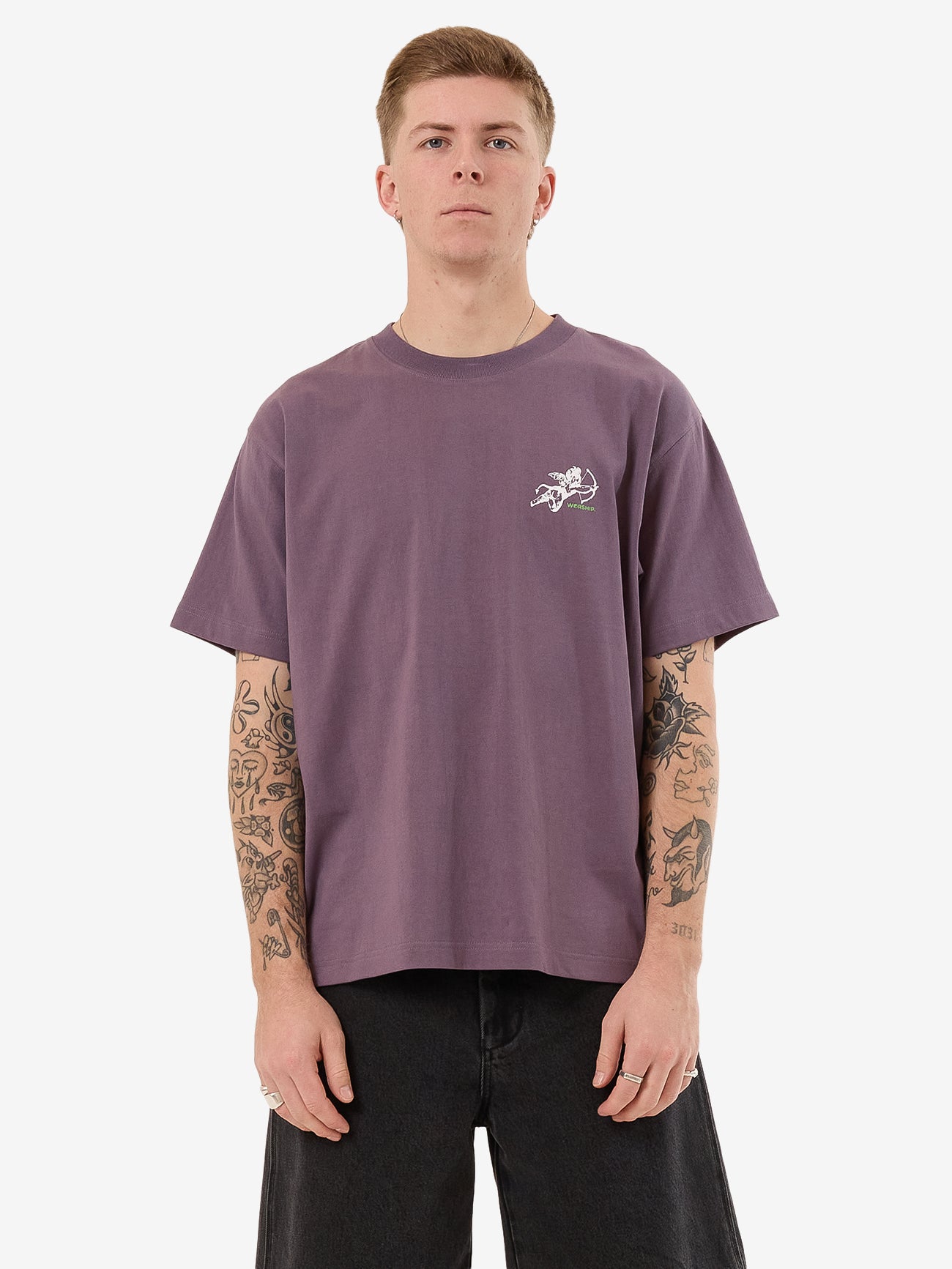 Cherub Tee - Purple Reign XS