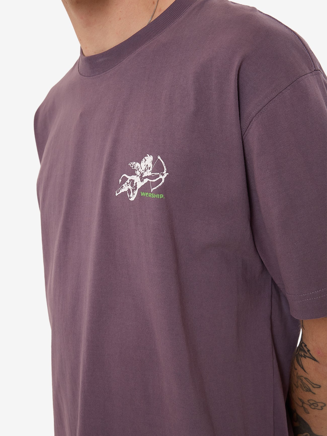 Cherub Tee - Purple Reign XS