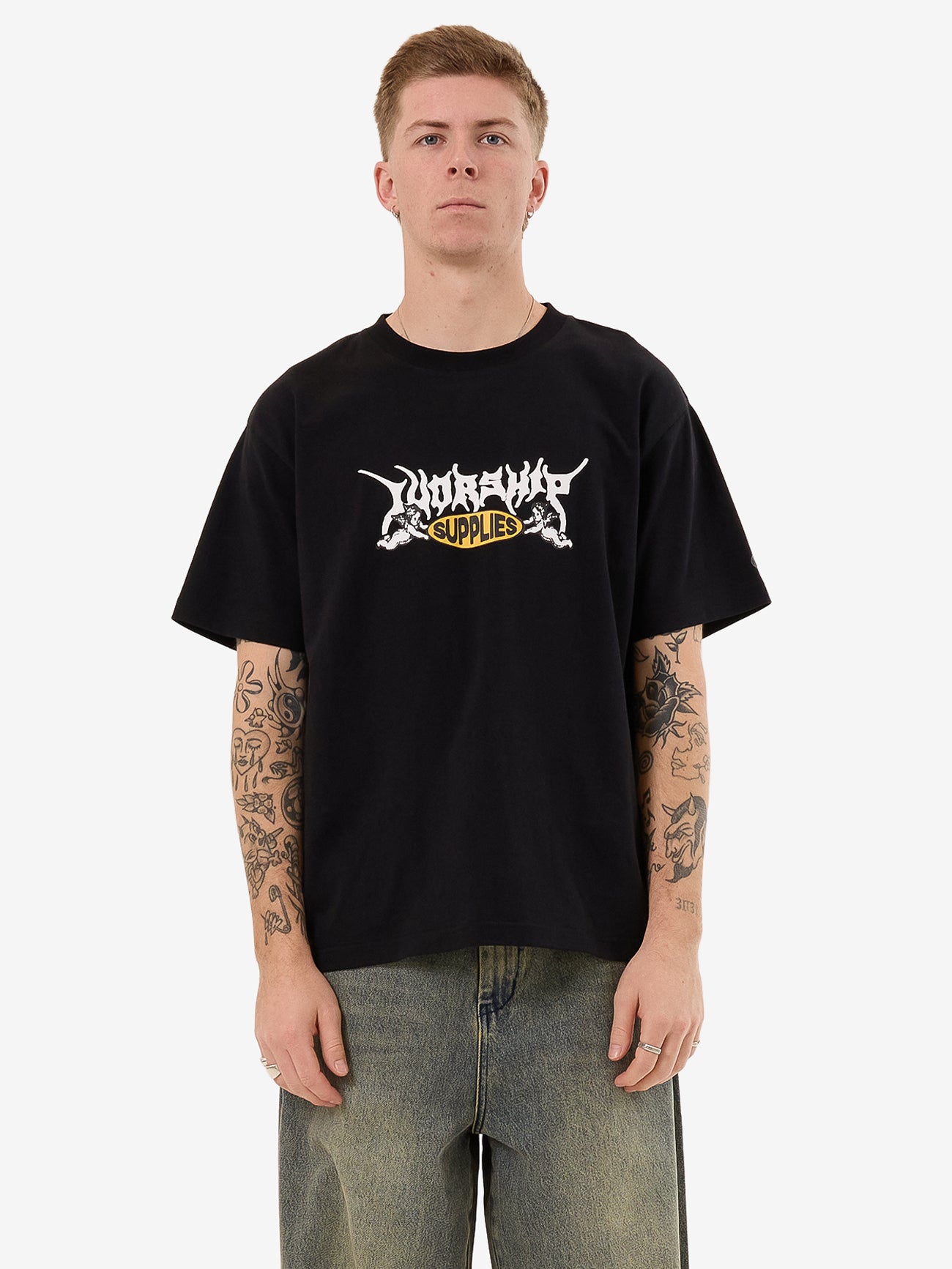 Messenger Tee - Black XS