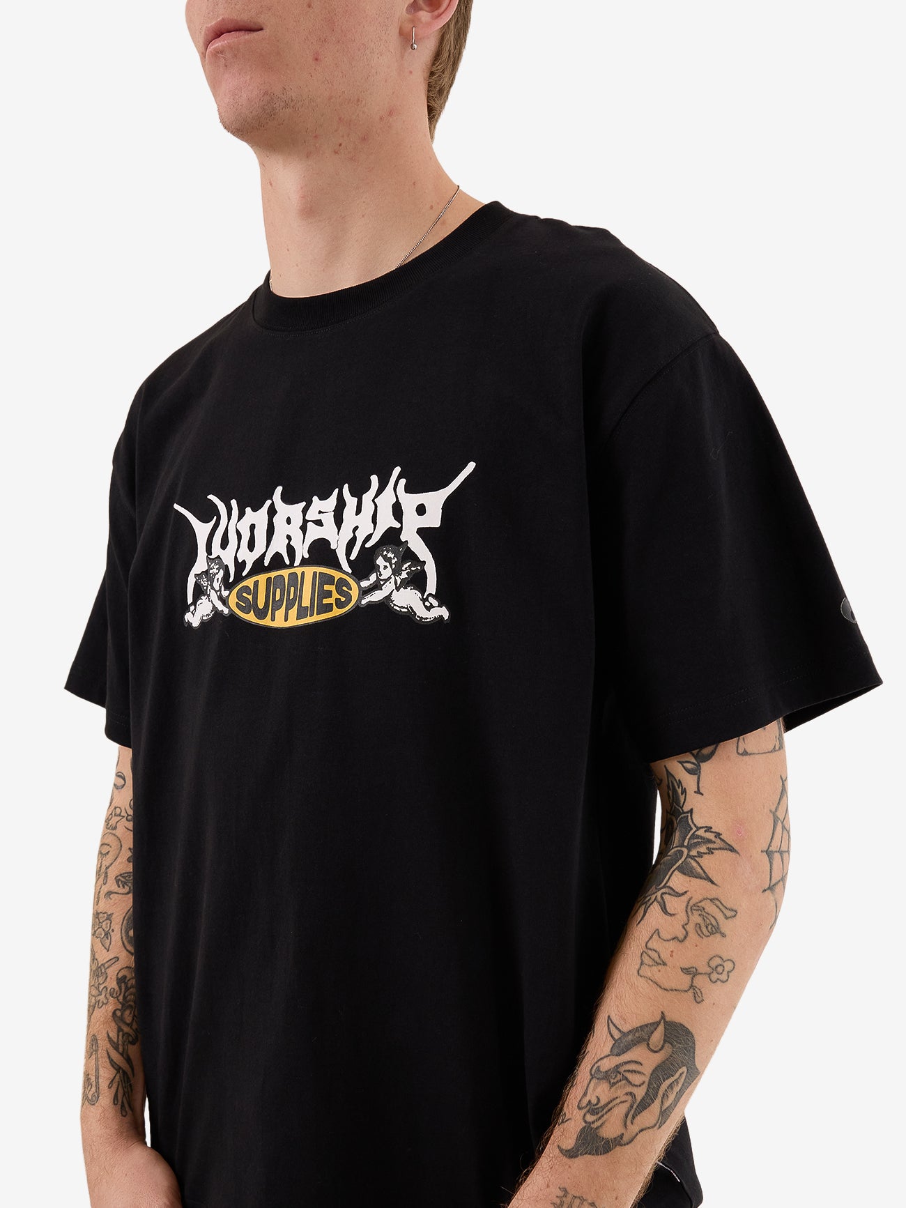 Messenger Tee - Black XS