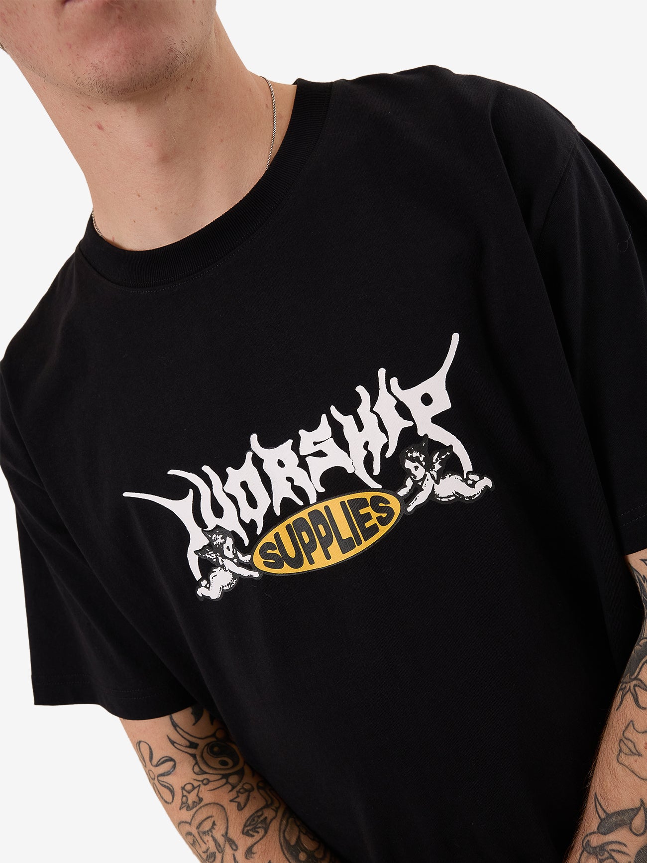 Messenger Tee - Black XS