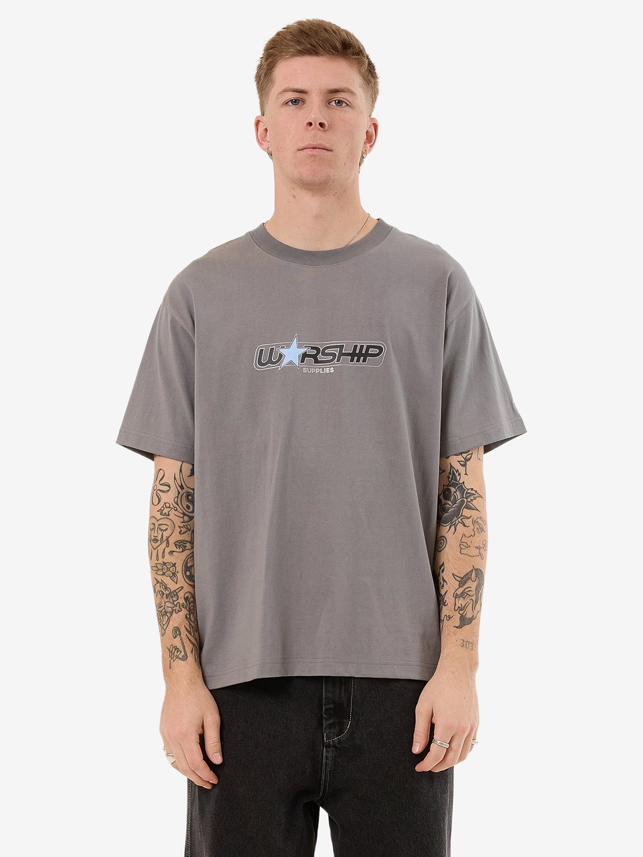 Delirium Tee - Steel Grey XS