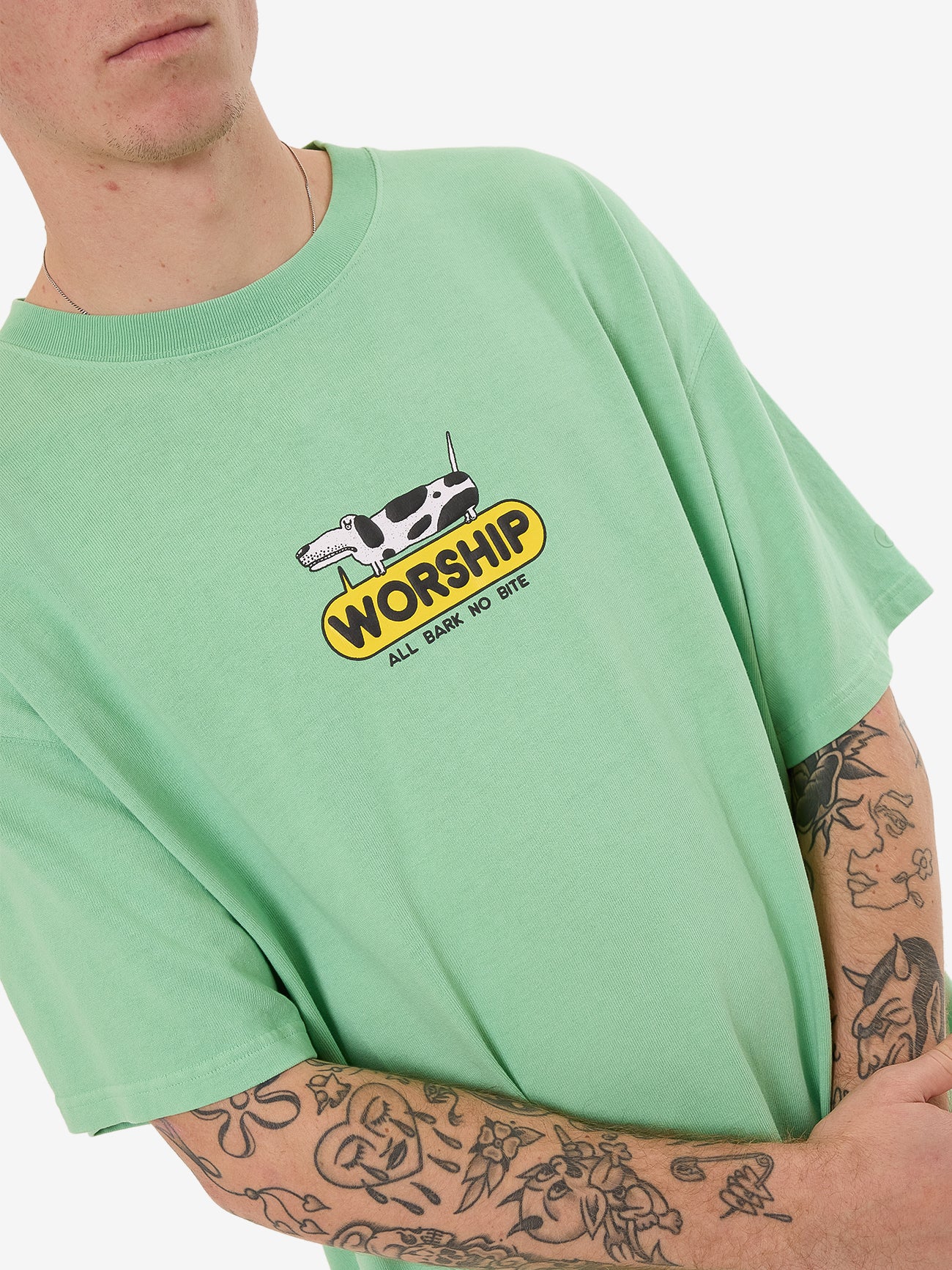 Watchdog Oversize Tee - Matcha XS