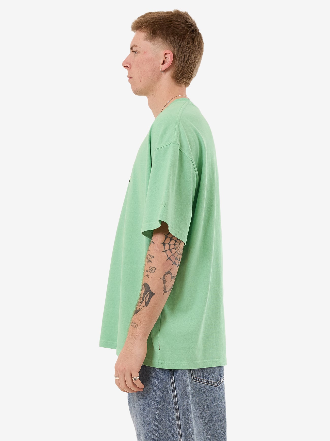 Watchdog Oversize Tee - Matcha XS