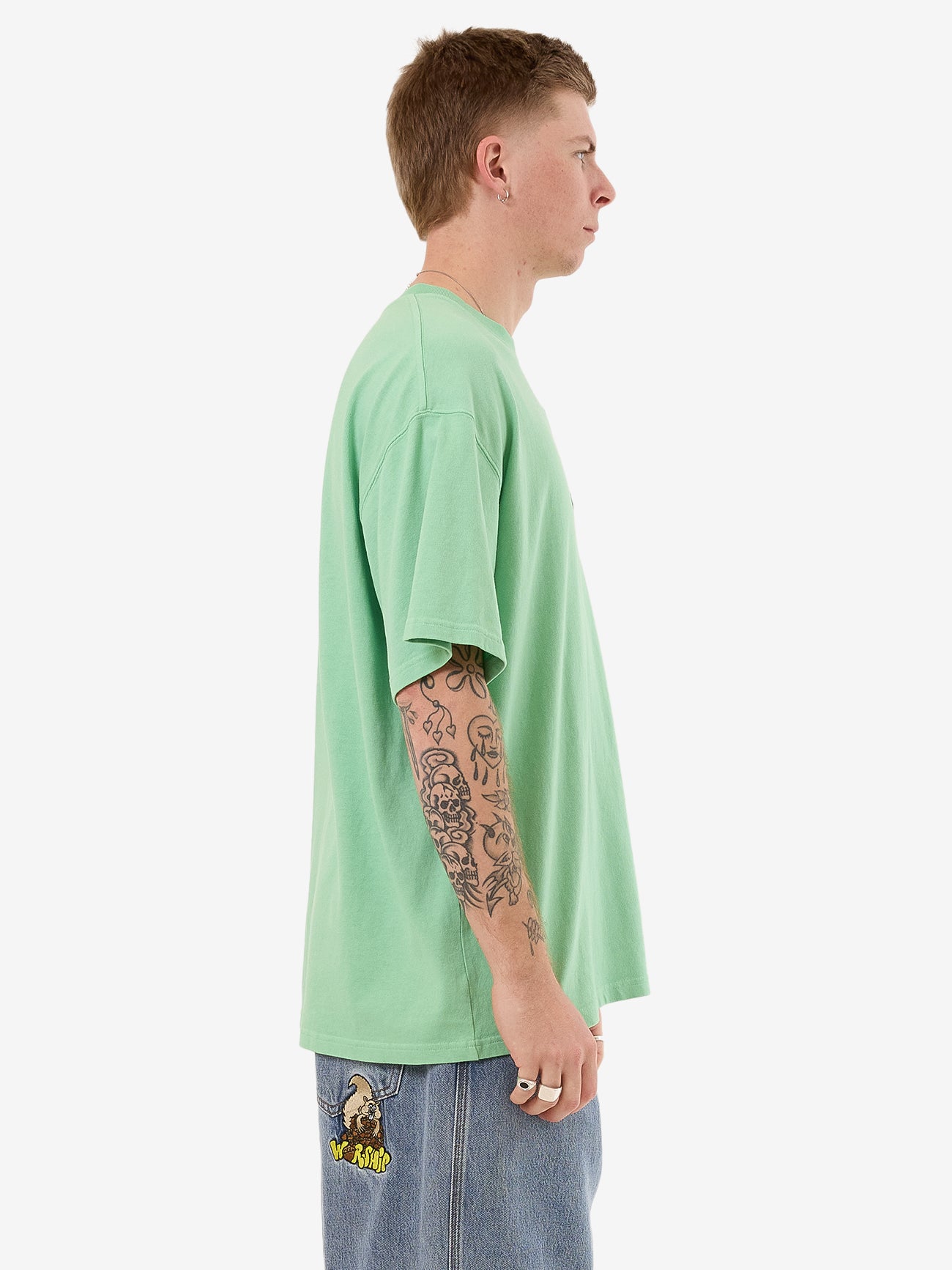 Watchdog Oversize Tee - Matcha XS