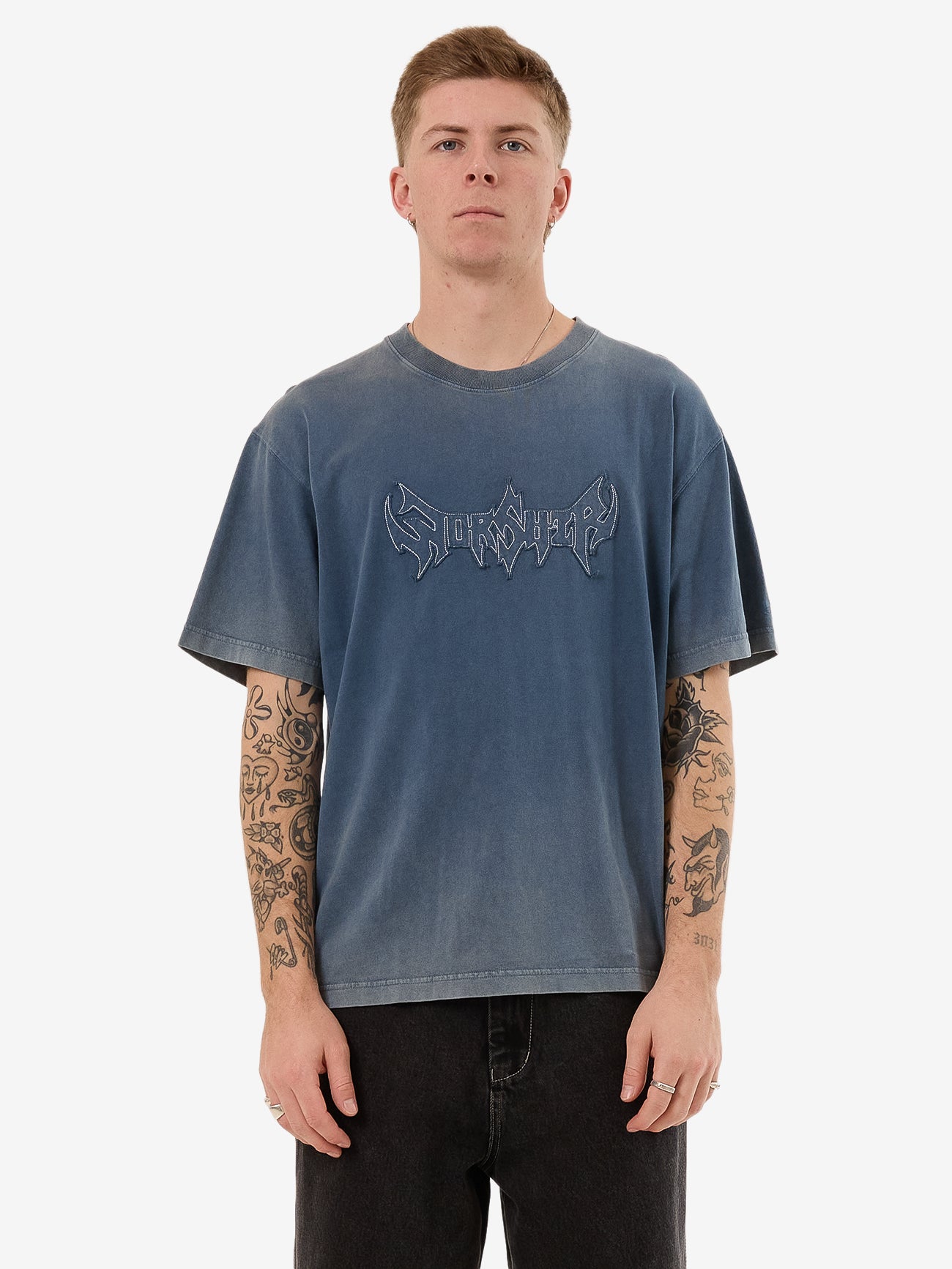 Summons Tee - Glazed Blue XS