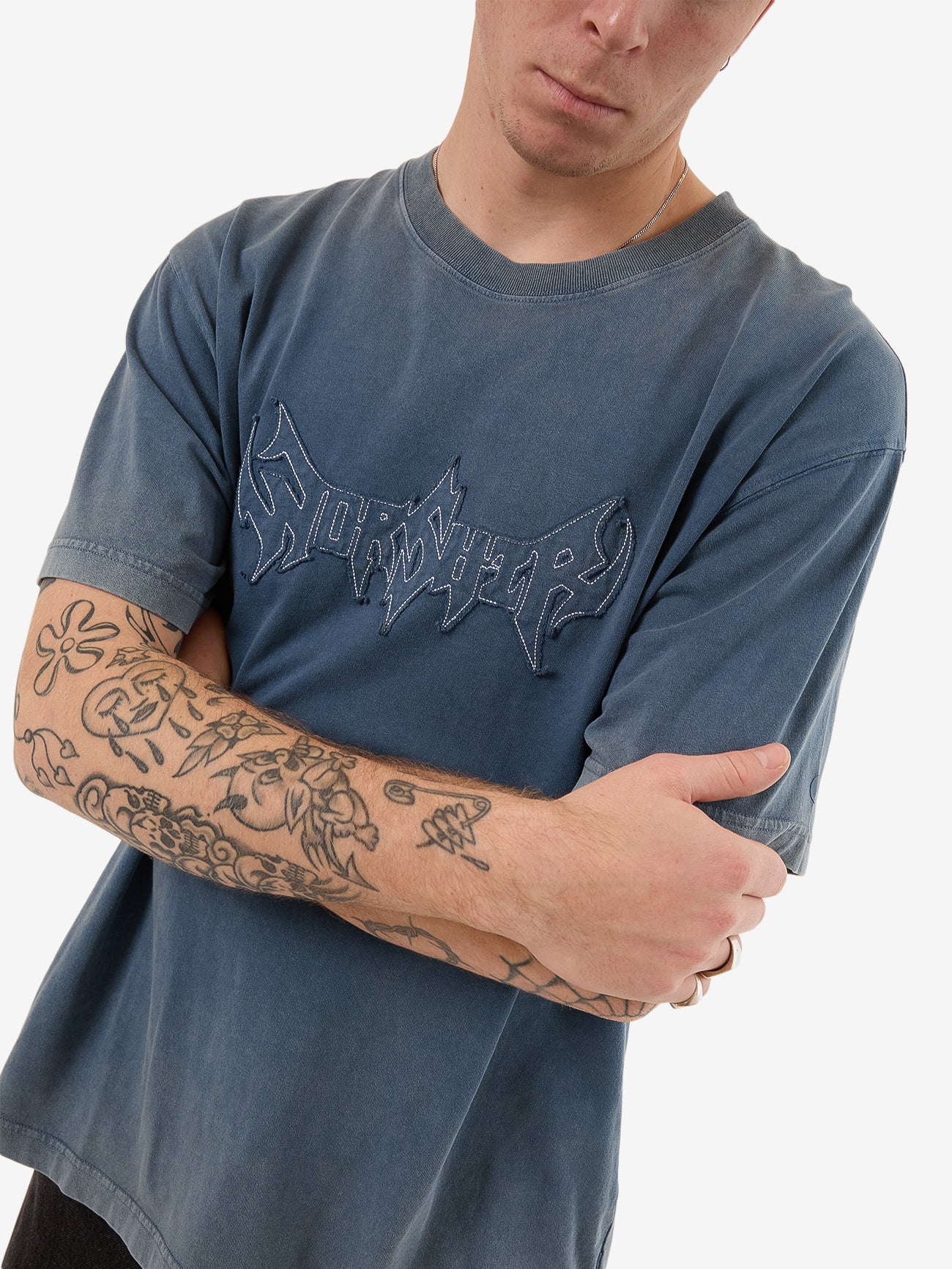 Summons Tee - Glazed Blue XS