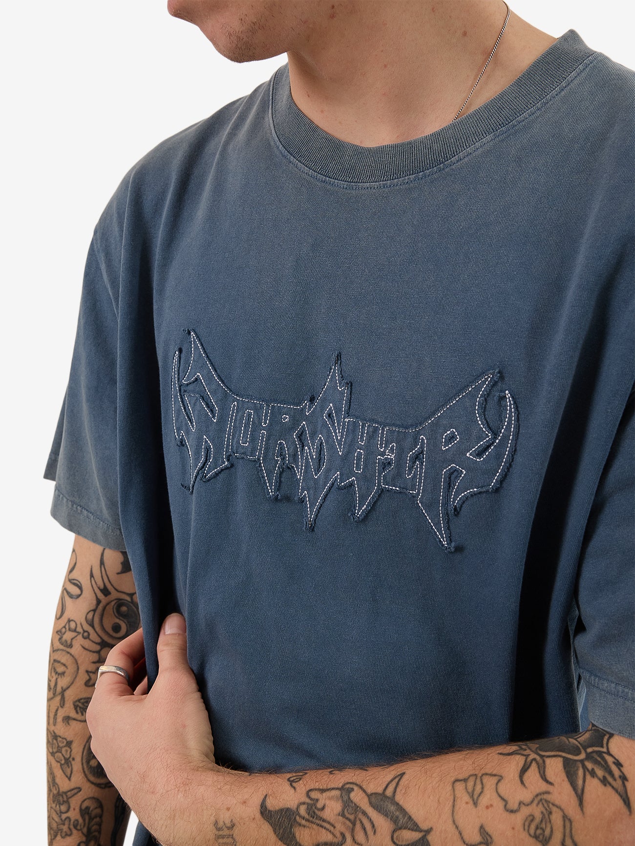 Summons Tee - Glazed Blue XS