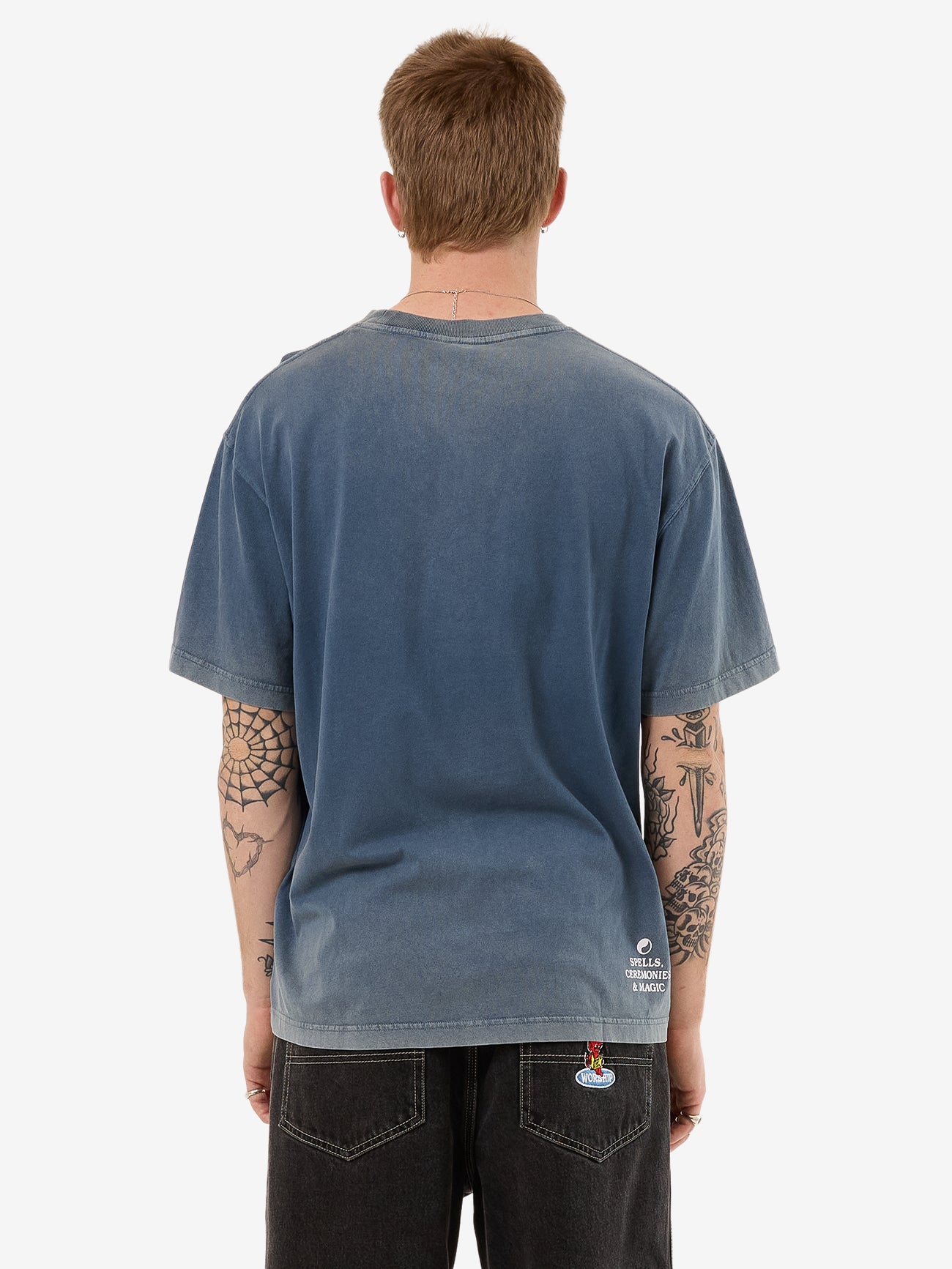 Summons Tee - Glazed Blue XS