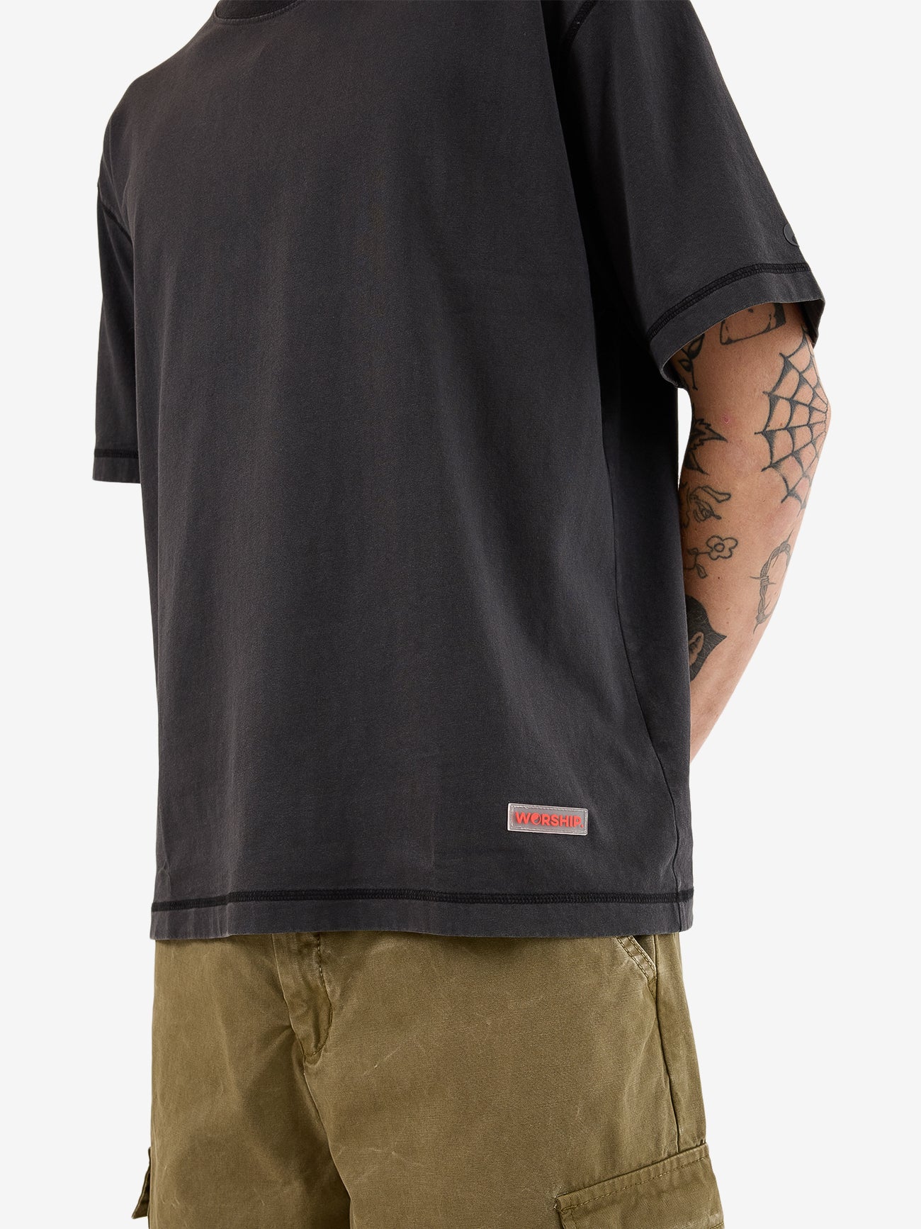 Core Overdye Tee - Black Overdye XS