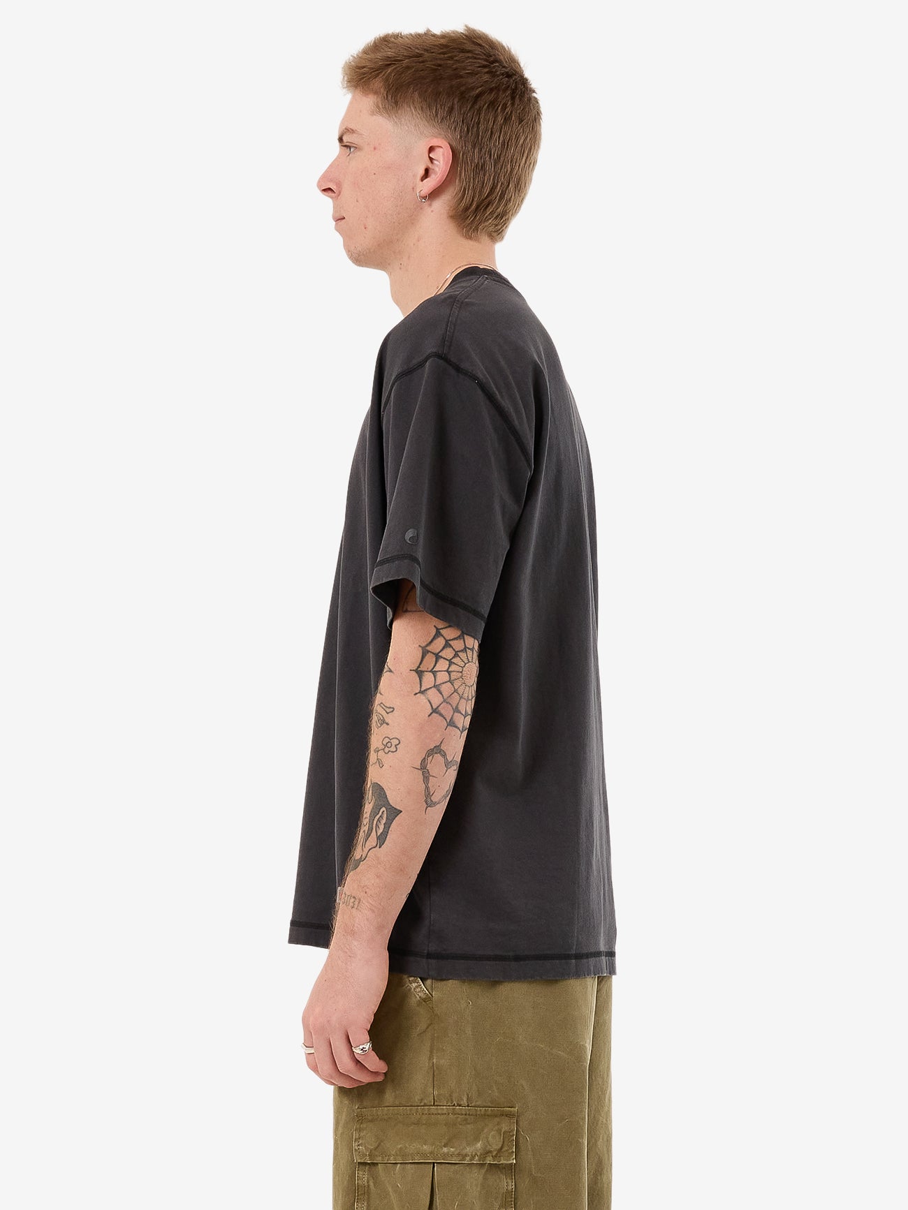 Core Overdye Tee - Black Overdye XS