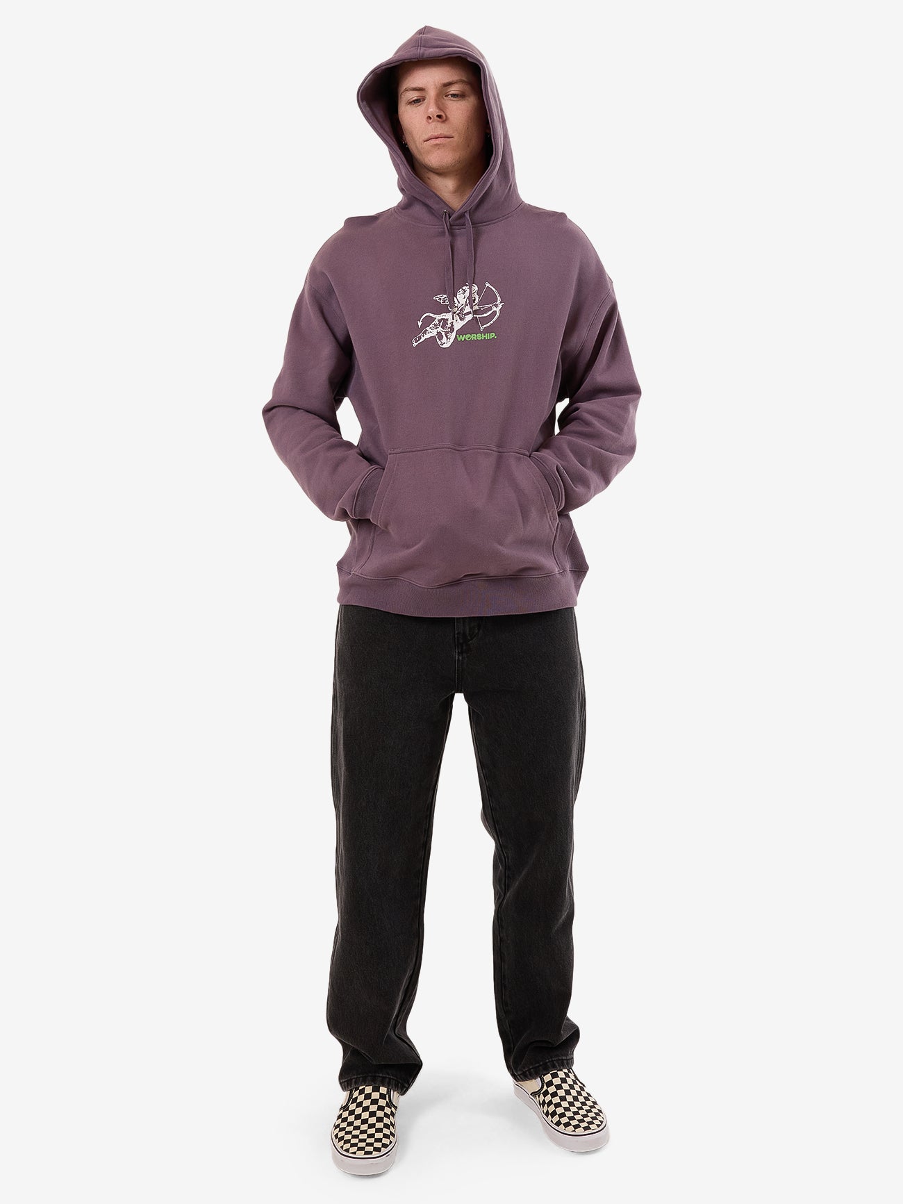 Cherub Pull Over Hood - Purple Reign XS