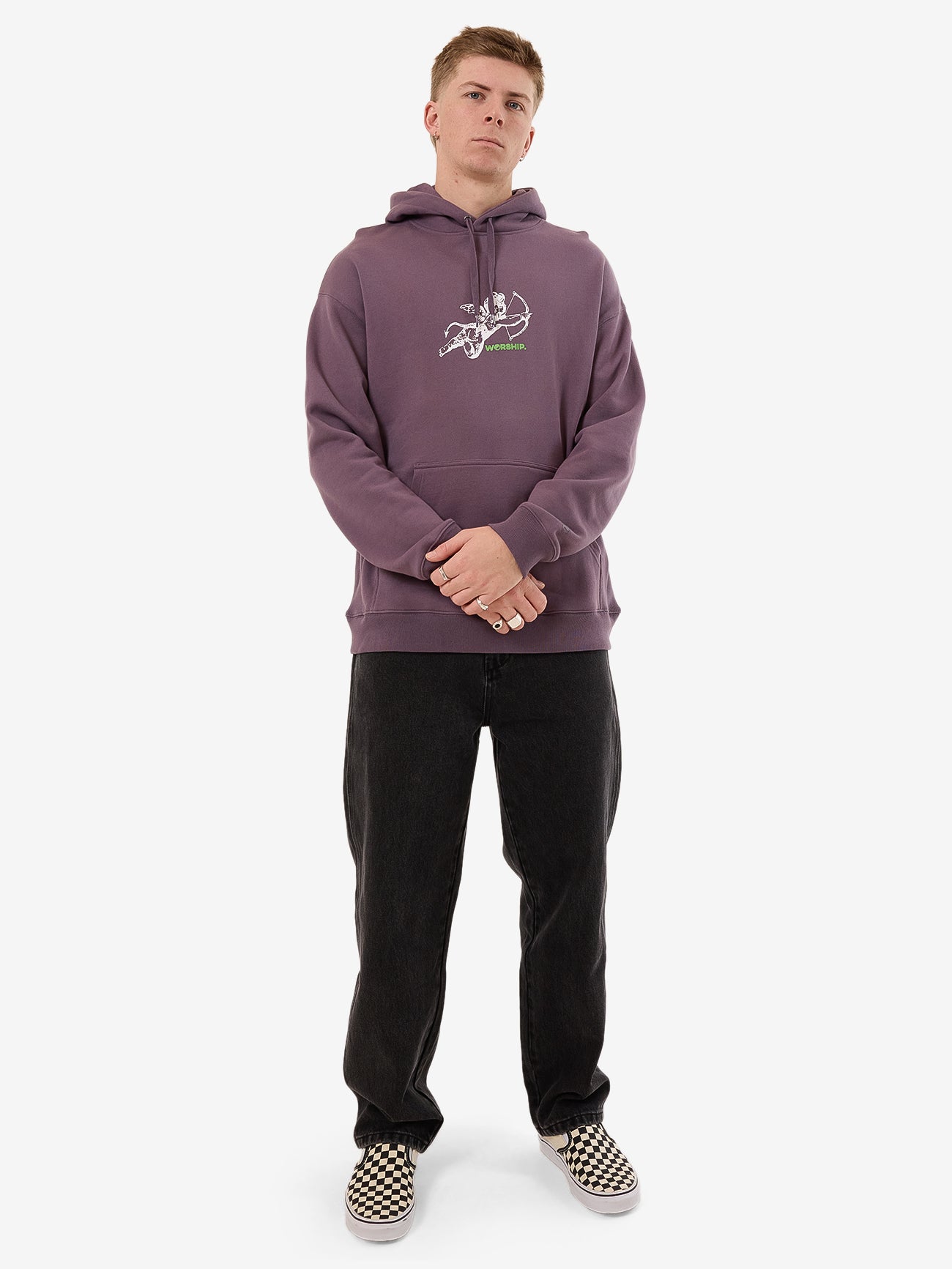 Cherub Pull Over Hood - Purple Reign XS