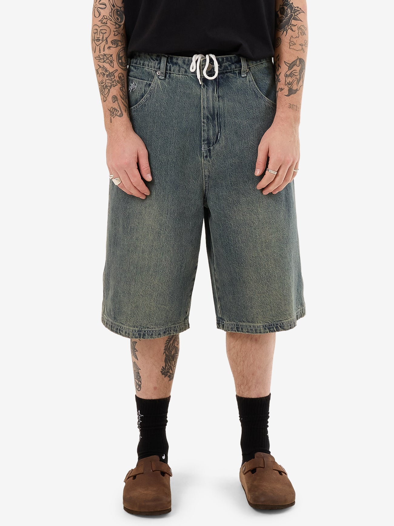 Mortality Dozer Jean Short - Blue Haze 26