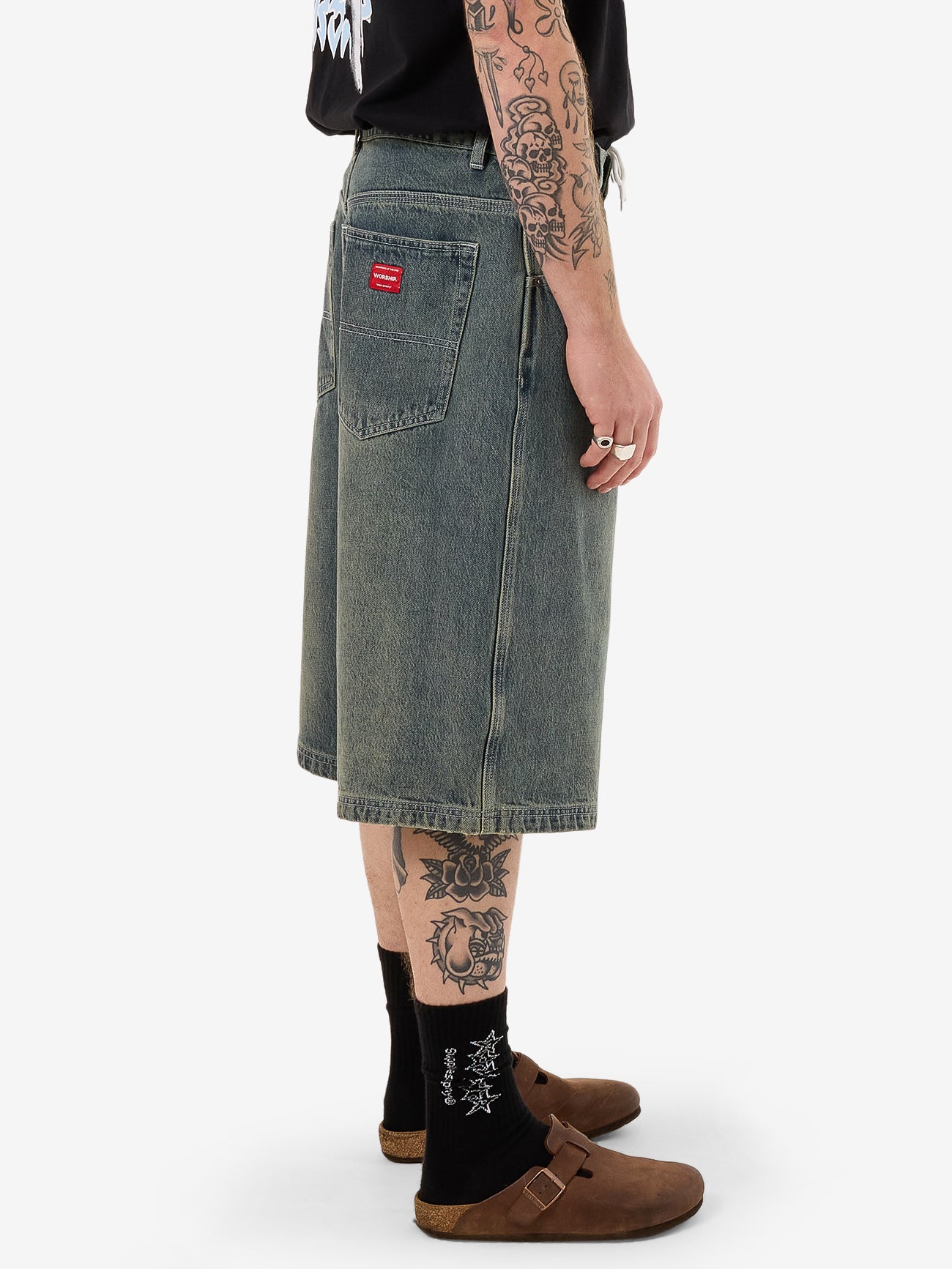 Mortality Dozer Jean Short - Blue Haze 26