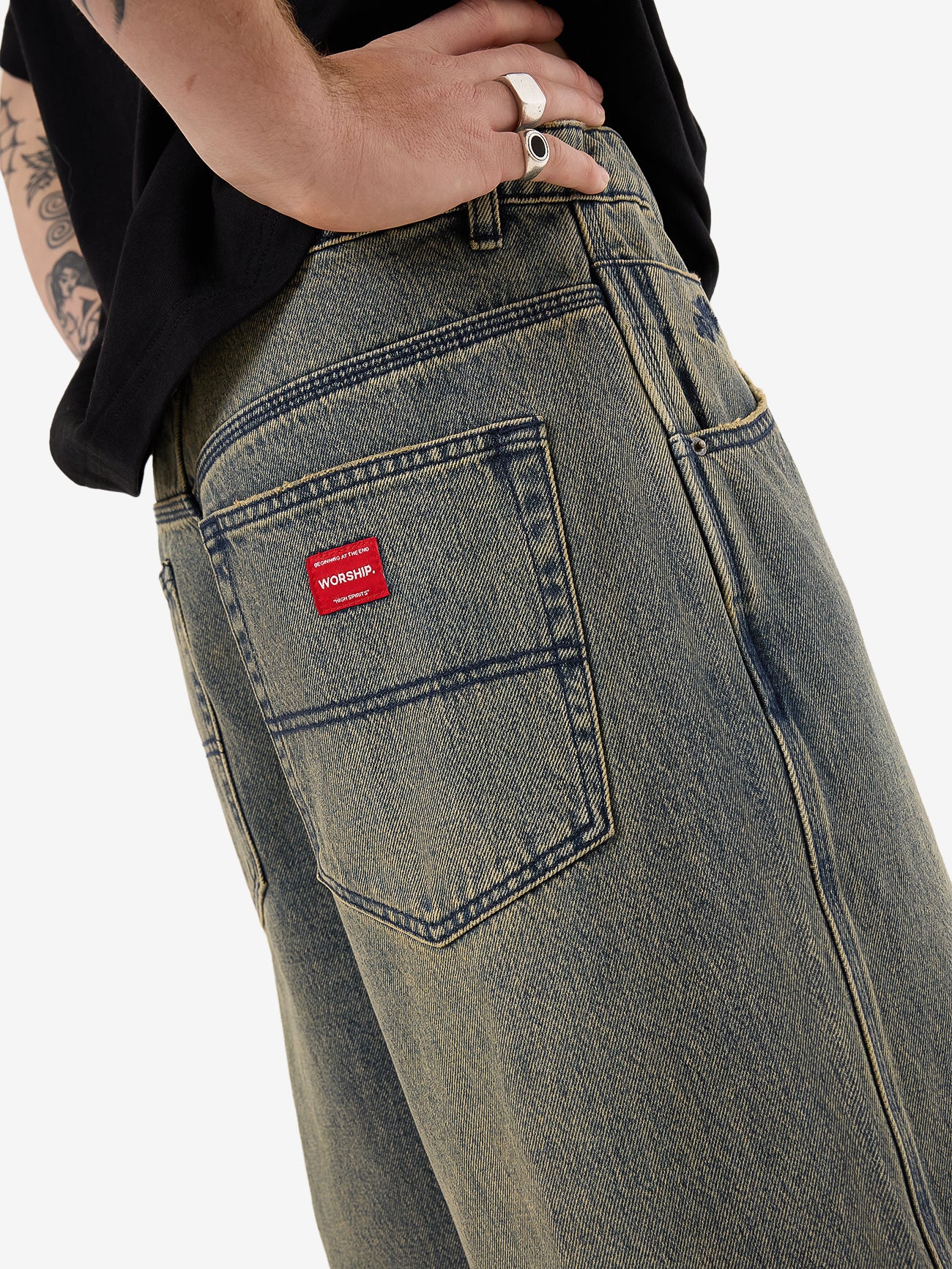 Messenger Dozer Jean Short - Corrosive 26