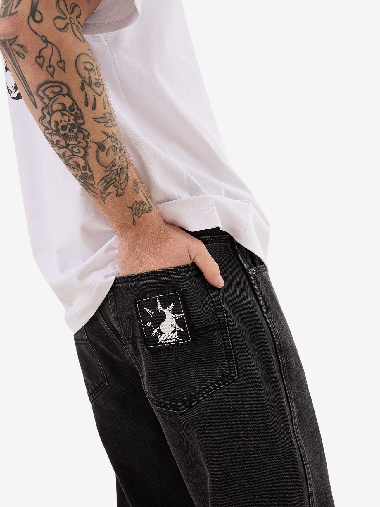 Nuclear Lounger Jean - Used Black 26