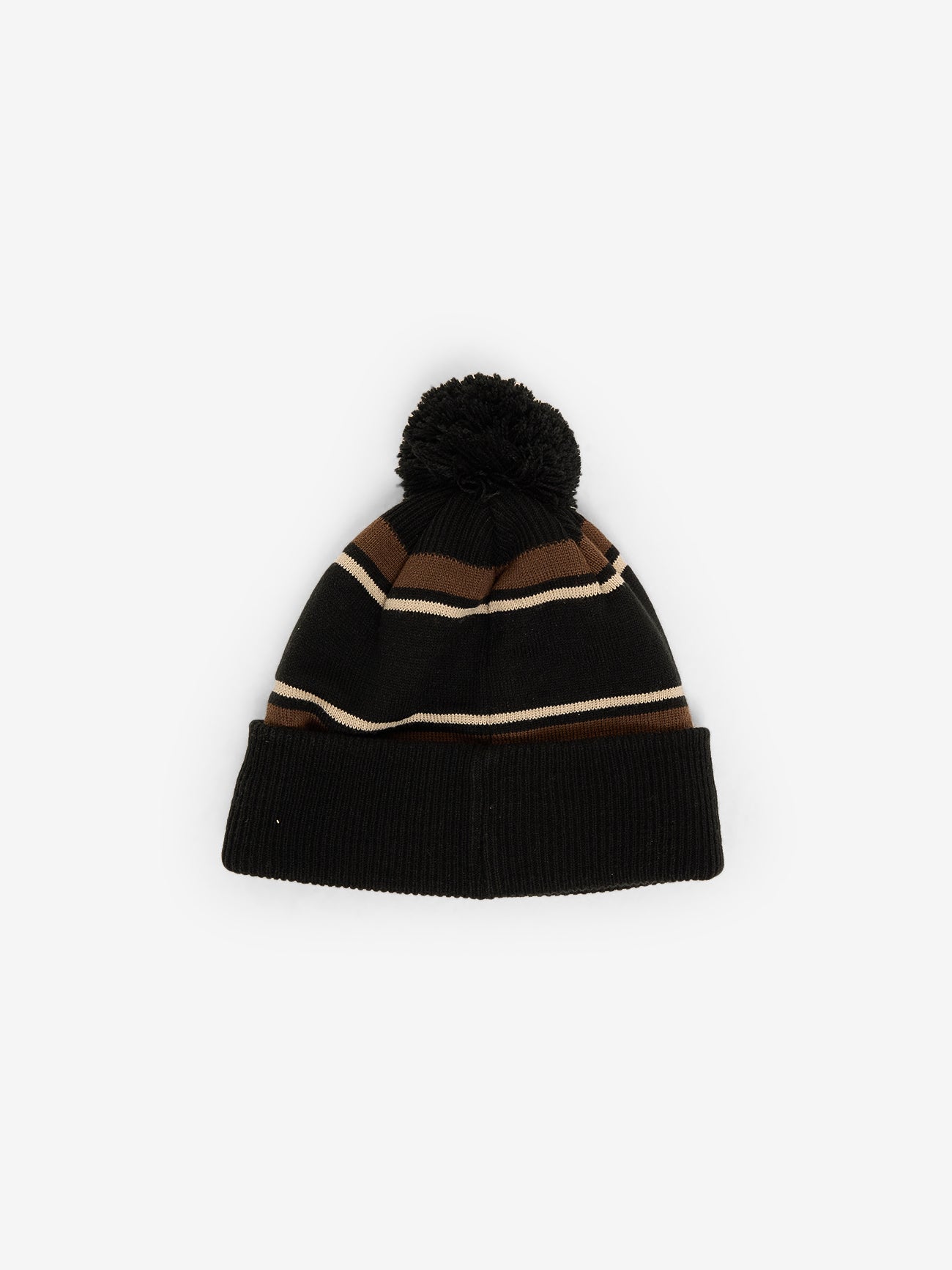 Harry Stripe Beanie - Black One Size