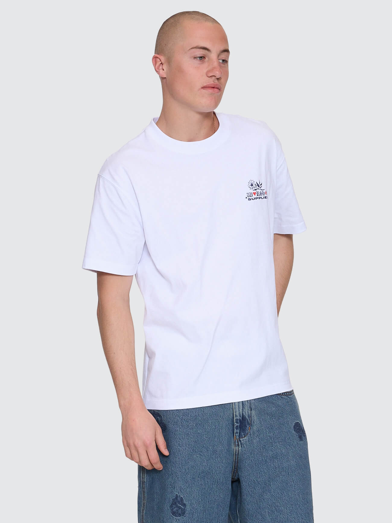 Scratch Tee - White XS