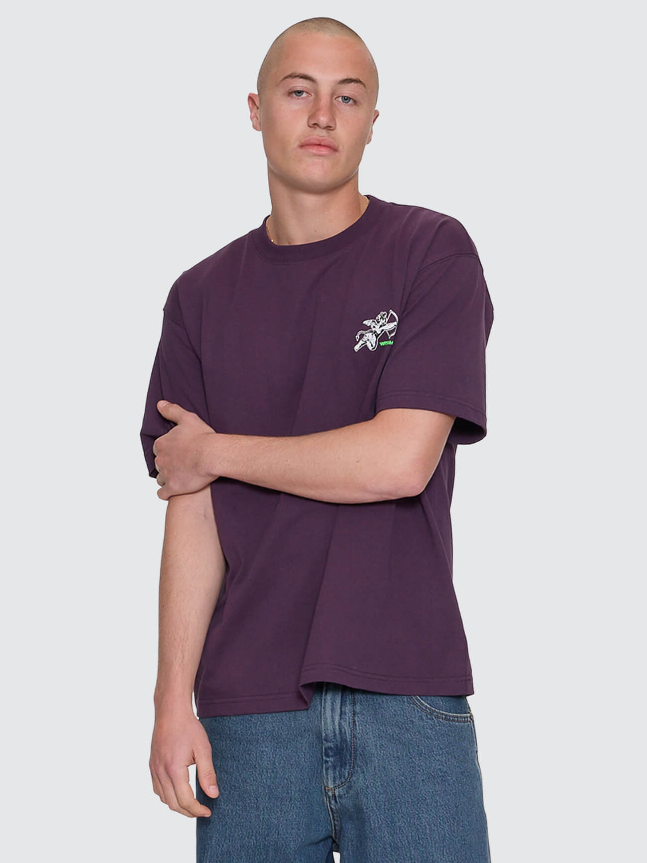 Cherub Tee - Blackberry XS