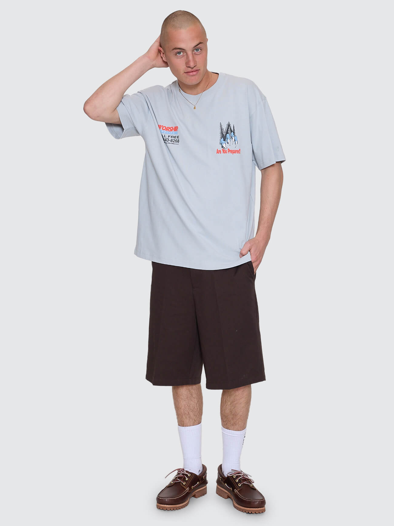 Preparation Tee - Lunar Grey XS