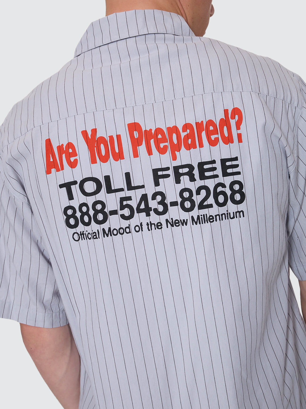 Preparation Short Sleeve Work Shirt - Lunar Grey XS