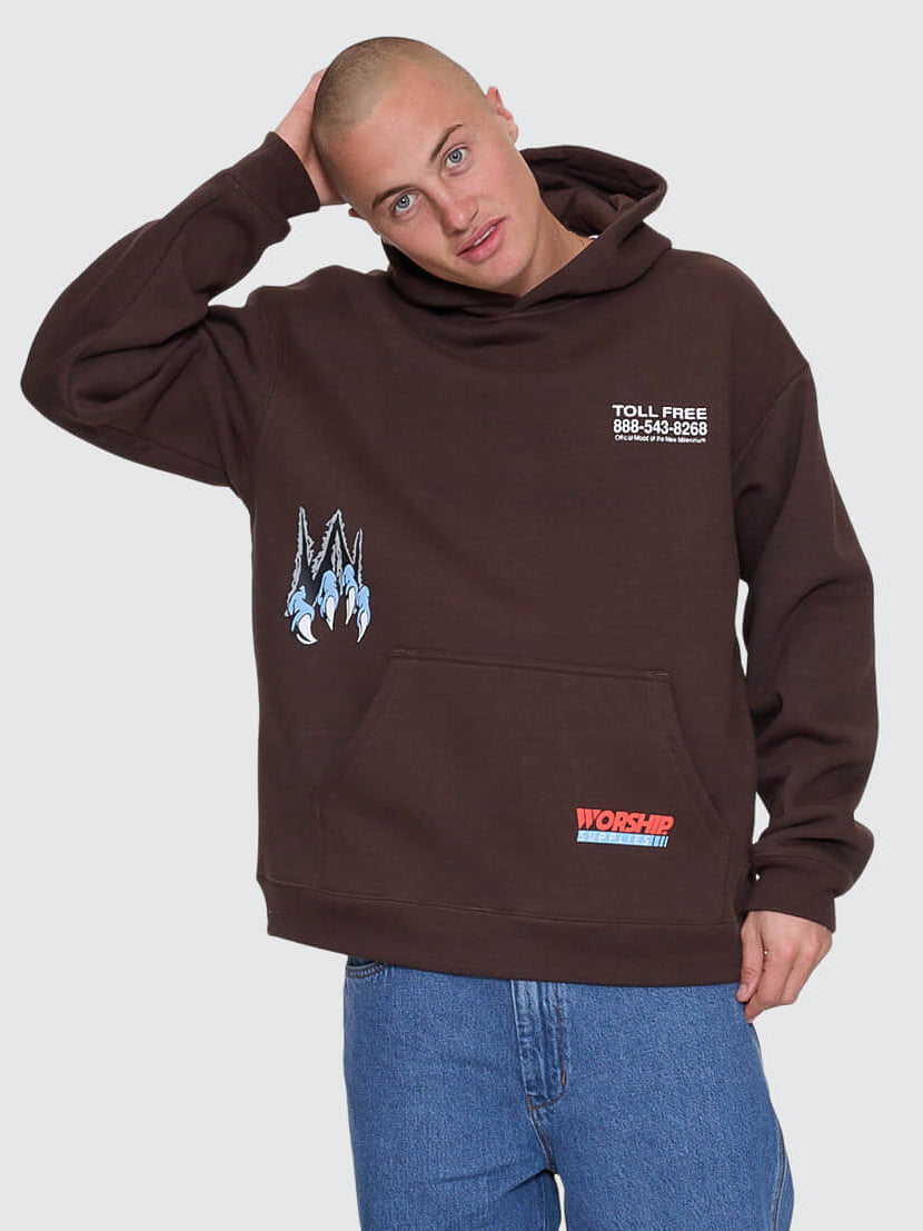 Preparation Pullover Hood - Ganache XS