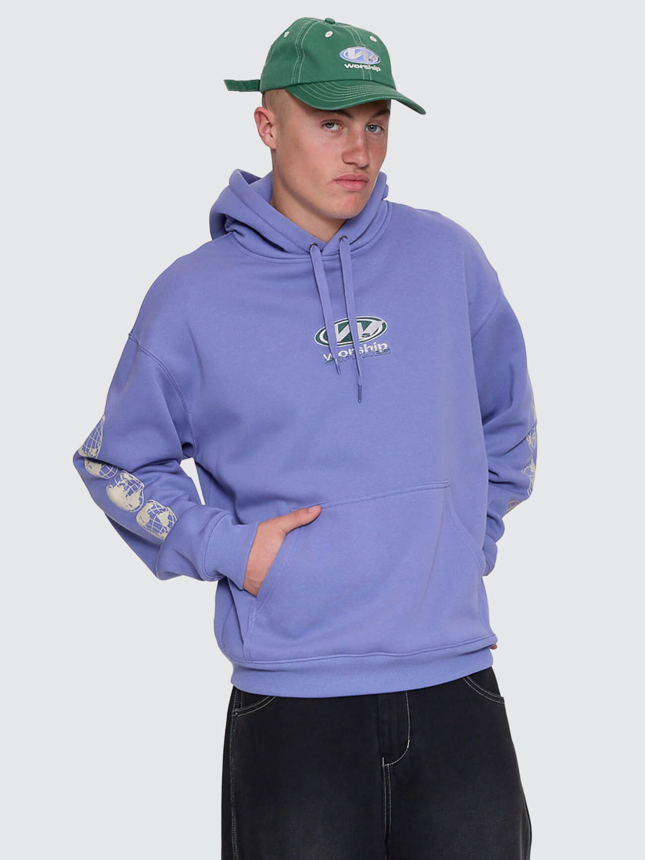 Sonic Pullover Hood - Purple Haze XS