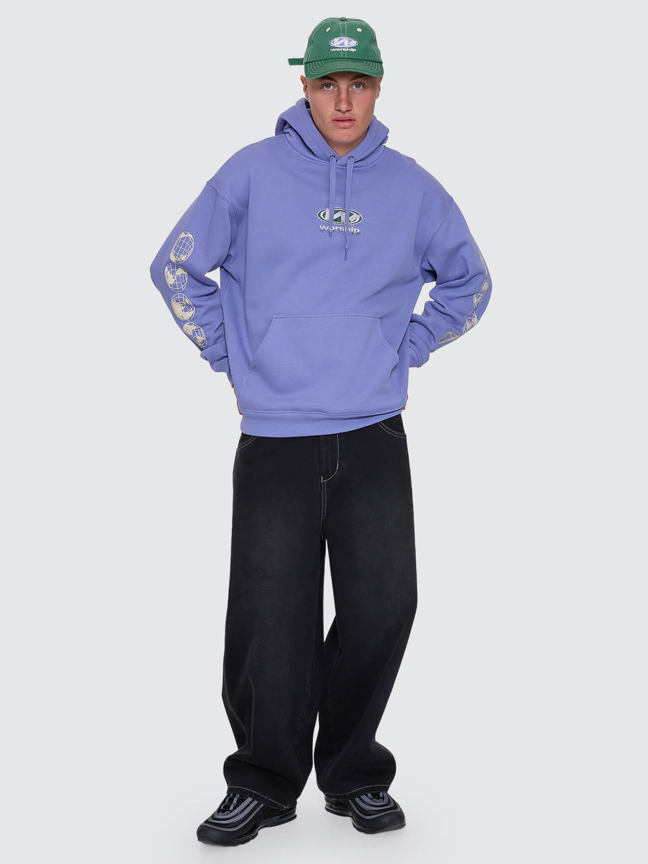 Sonic Pullover Hood - Purple Haze XS