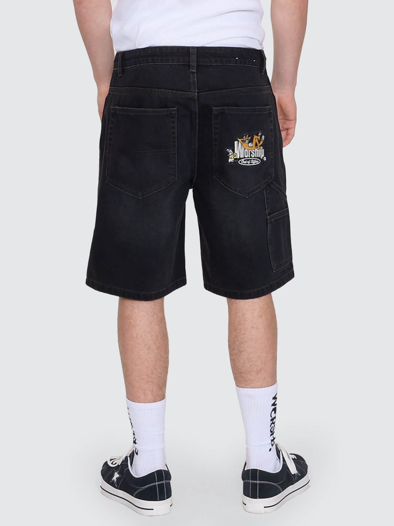 On Leave Carpenter Jean Short - Raven 26