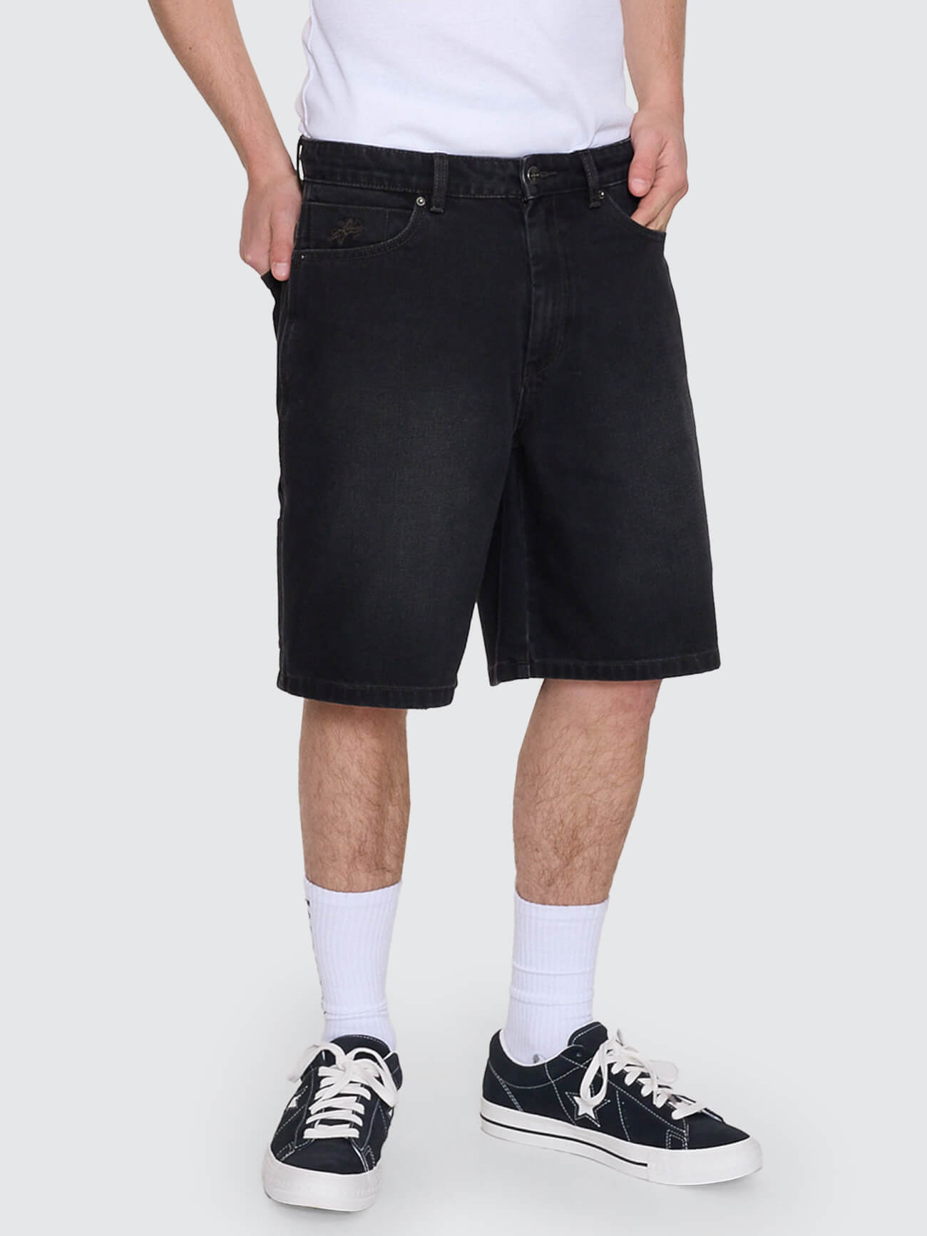 On Leave Carpenter Jean Short - Raven 26