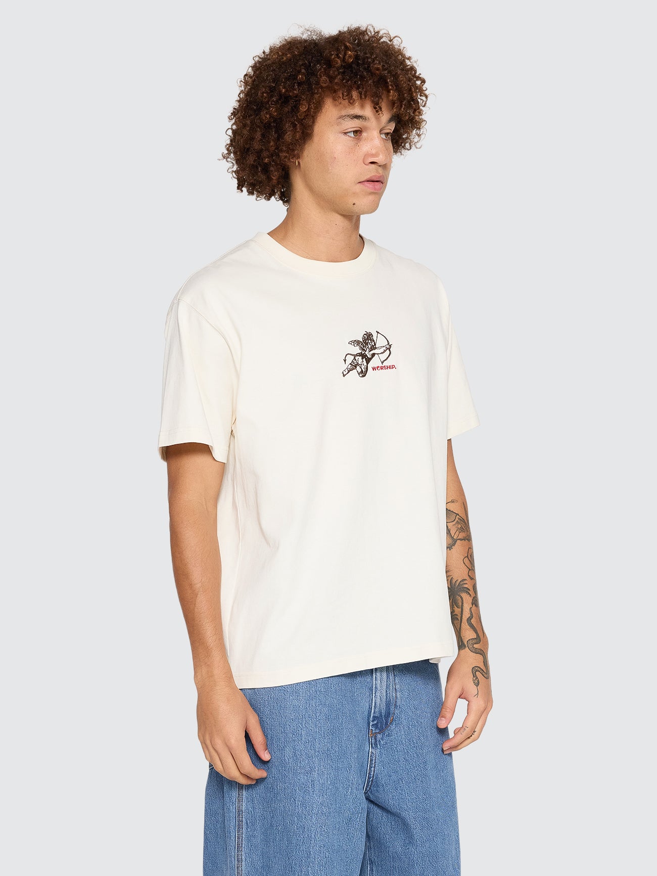 Cherub Heavyweight Embro Tee - Zine XS