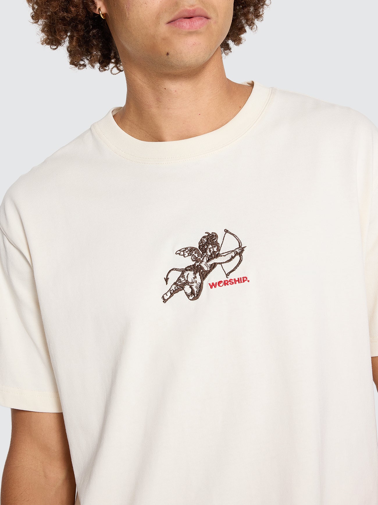 Cherub Heavyweight Embro Tee - Zine XS