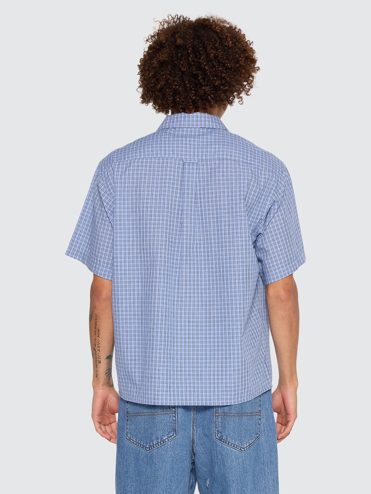 Work Short Sleeve Shirt - Blue XS